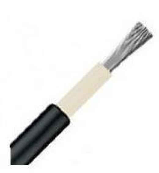 Solar Cable Black 50mX6mm