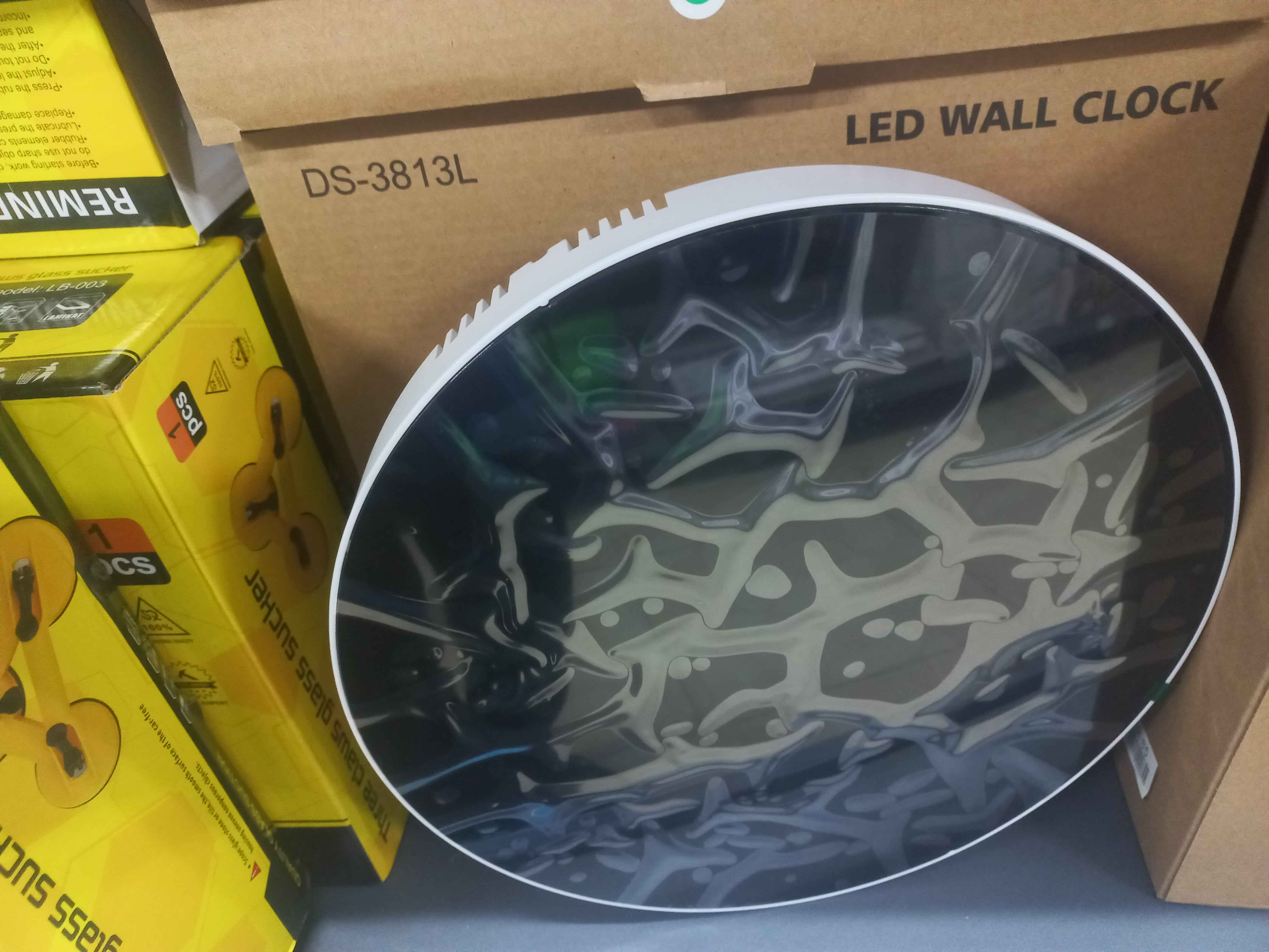 led wall clock