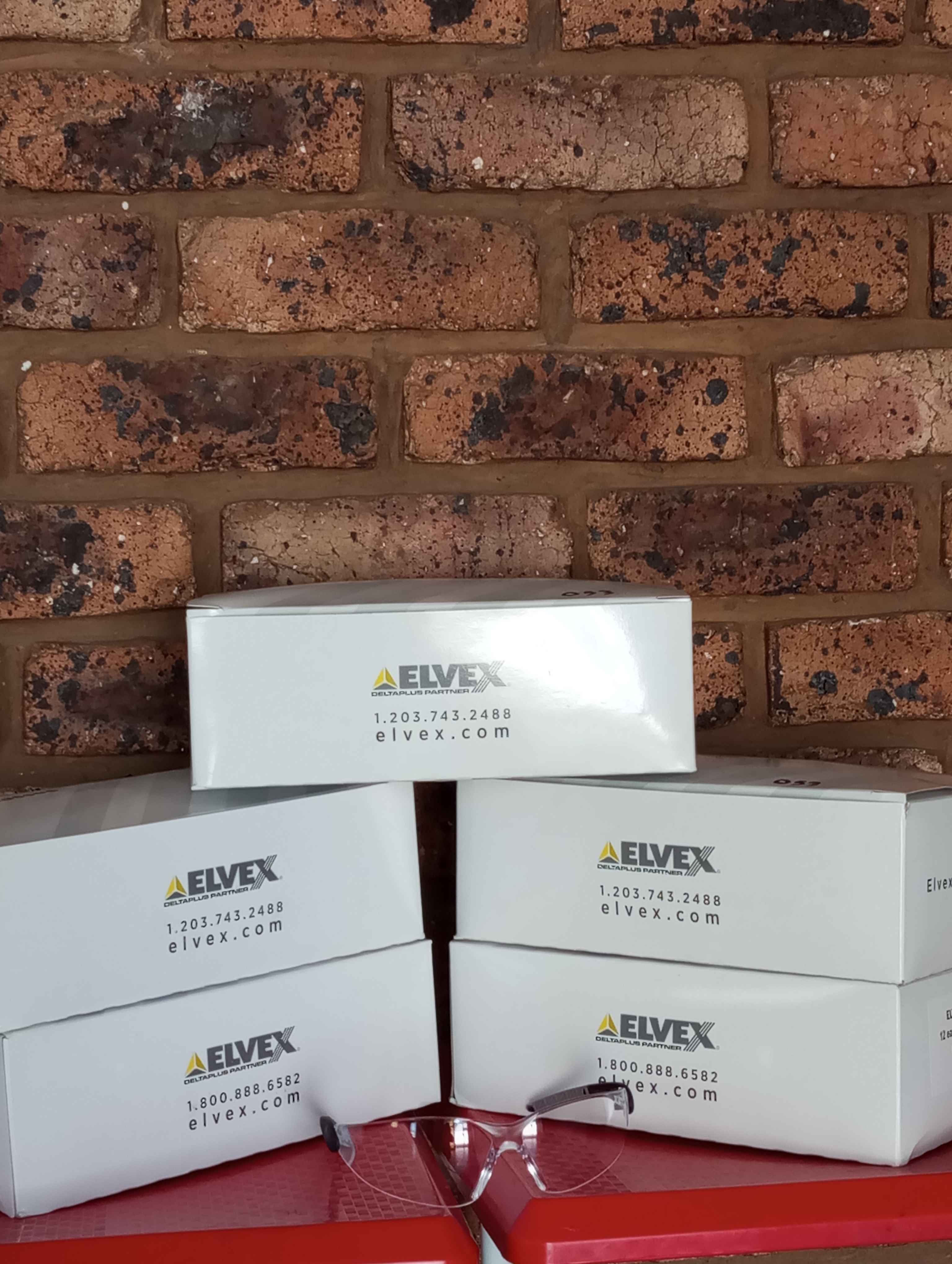 Elvex safety glasses