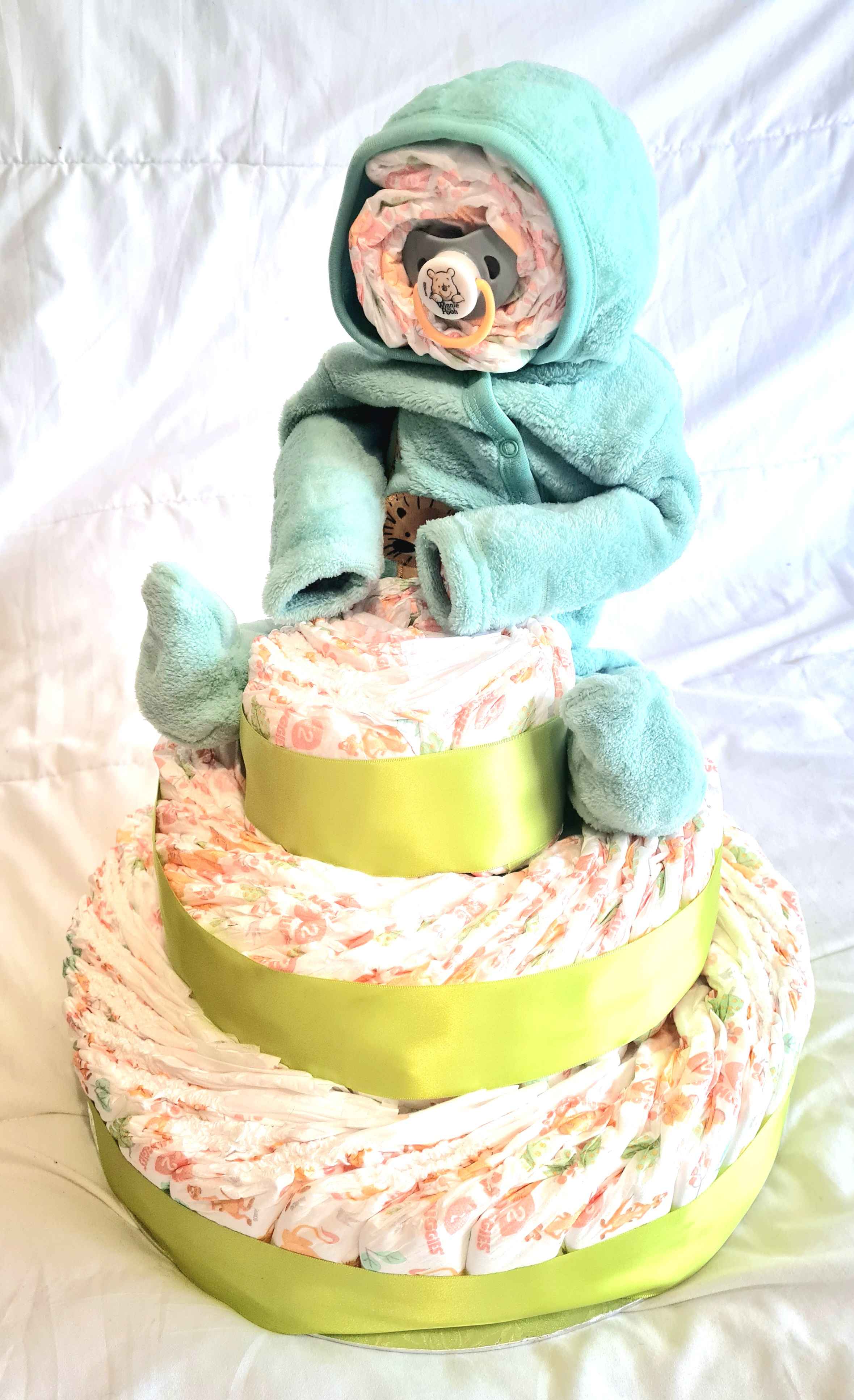 3 Tier Sitting baby cake