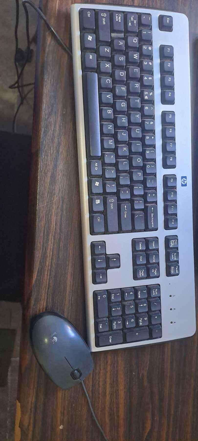 Keybord and mouse wired