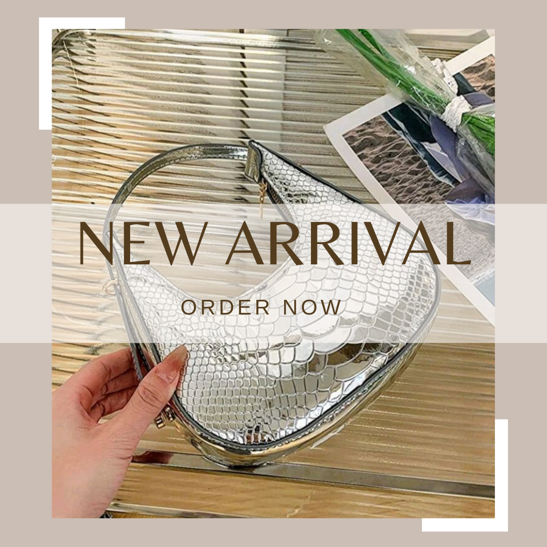 Snakeskin Metallic Bag