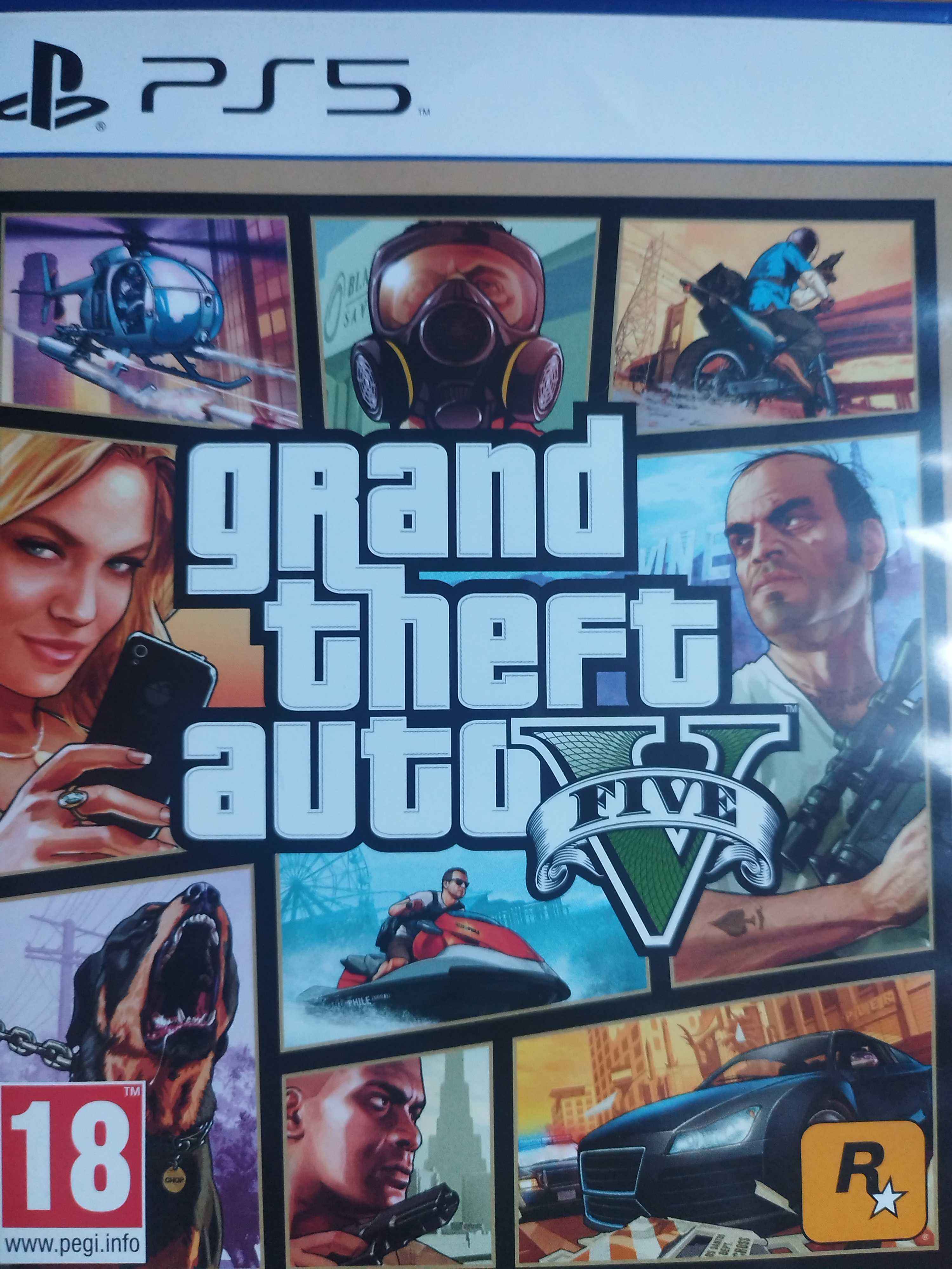 PS5 Grand theft auto 5