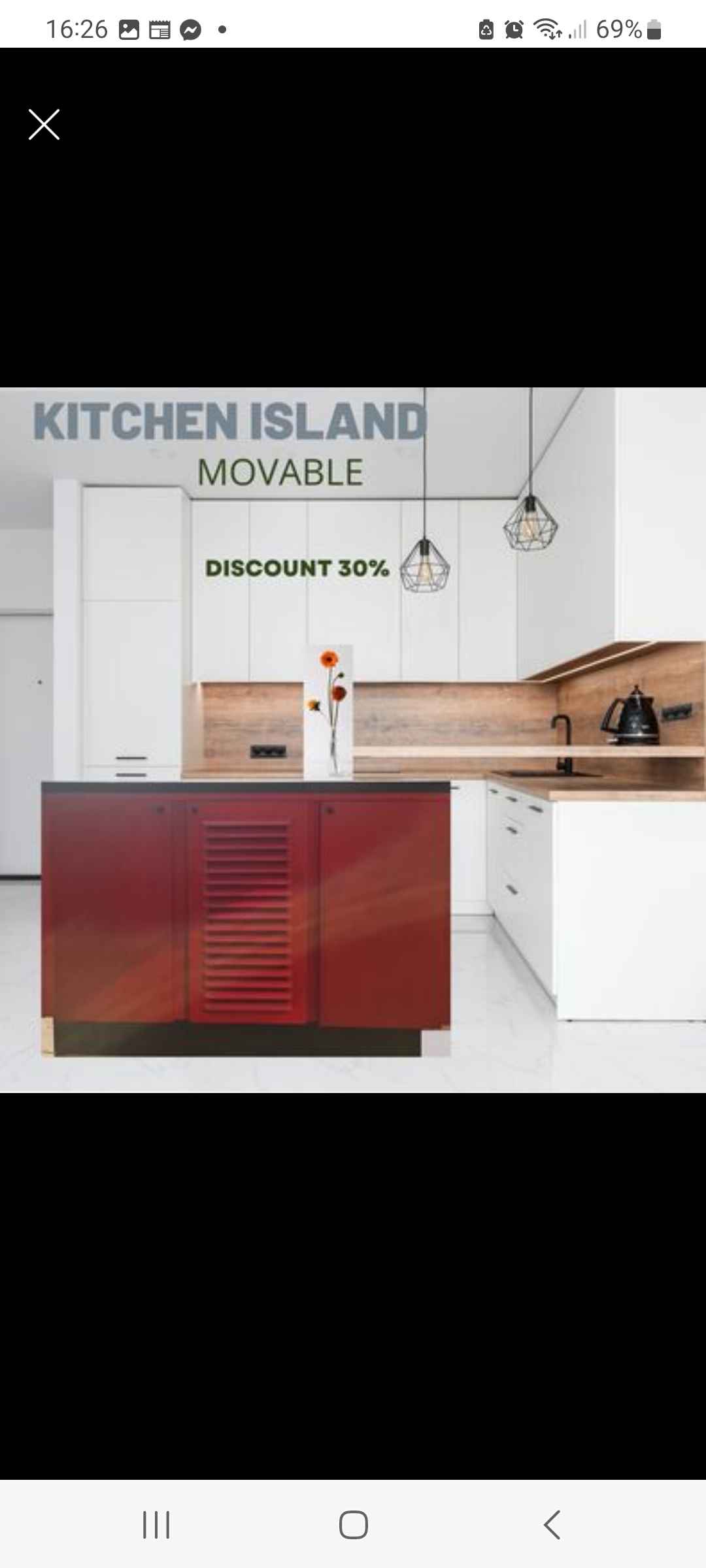 Modular Kitchen Island (movable)