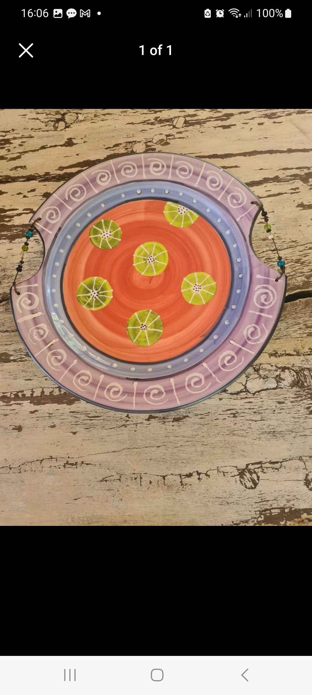 Boho Ornamental Plate
