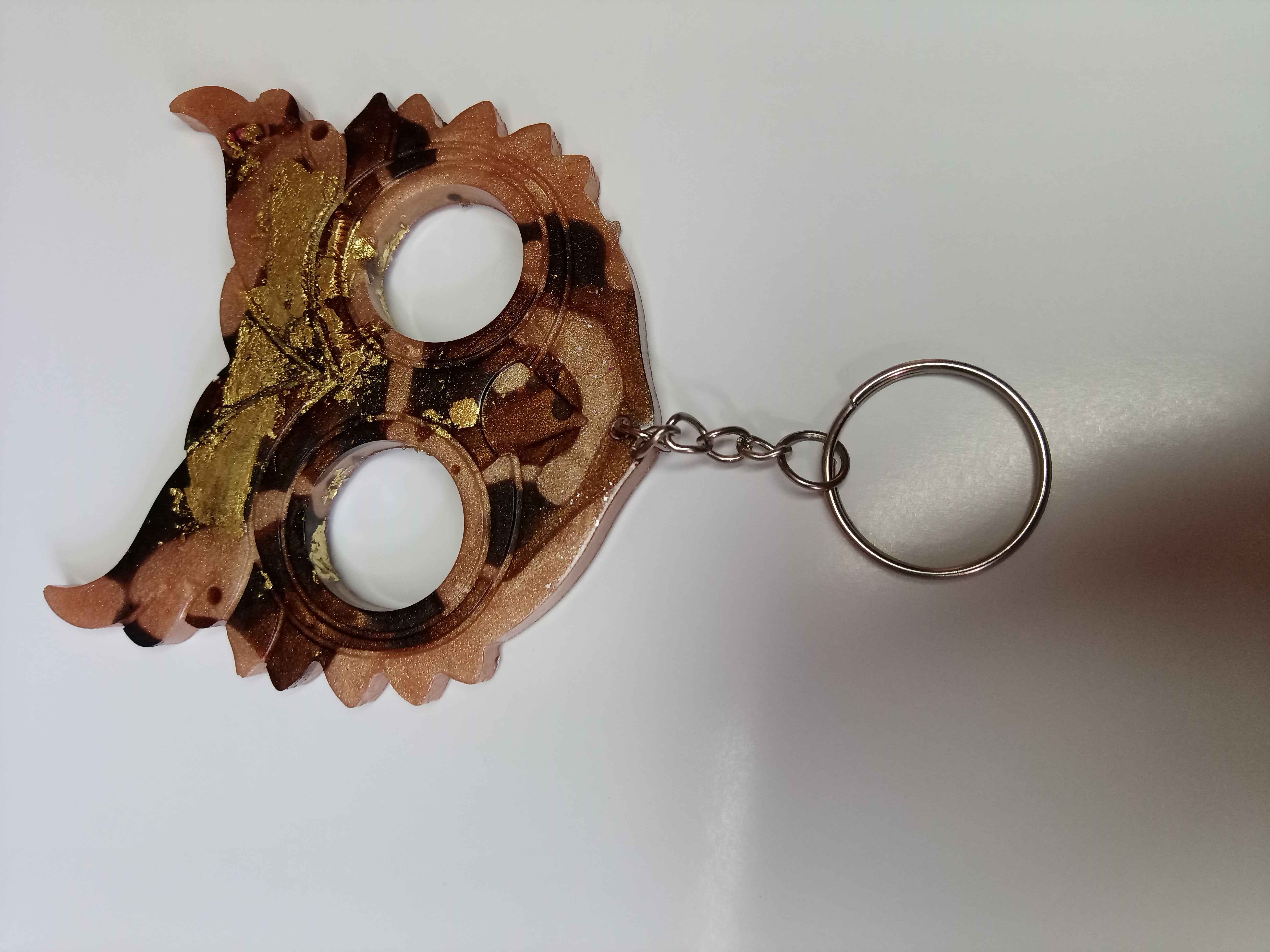 Owl safety keychain 