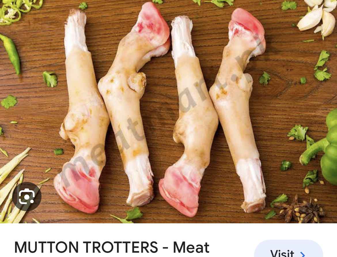 Sheep Trotters/half dozen