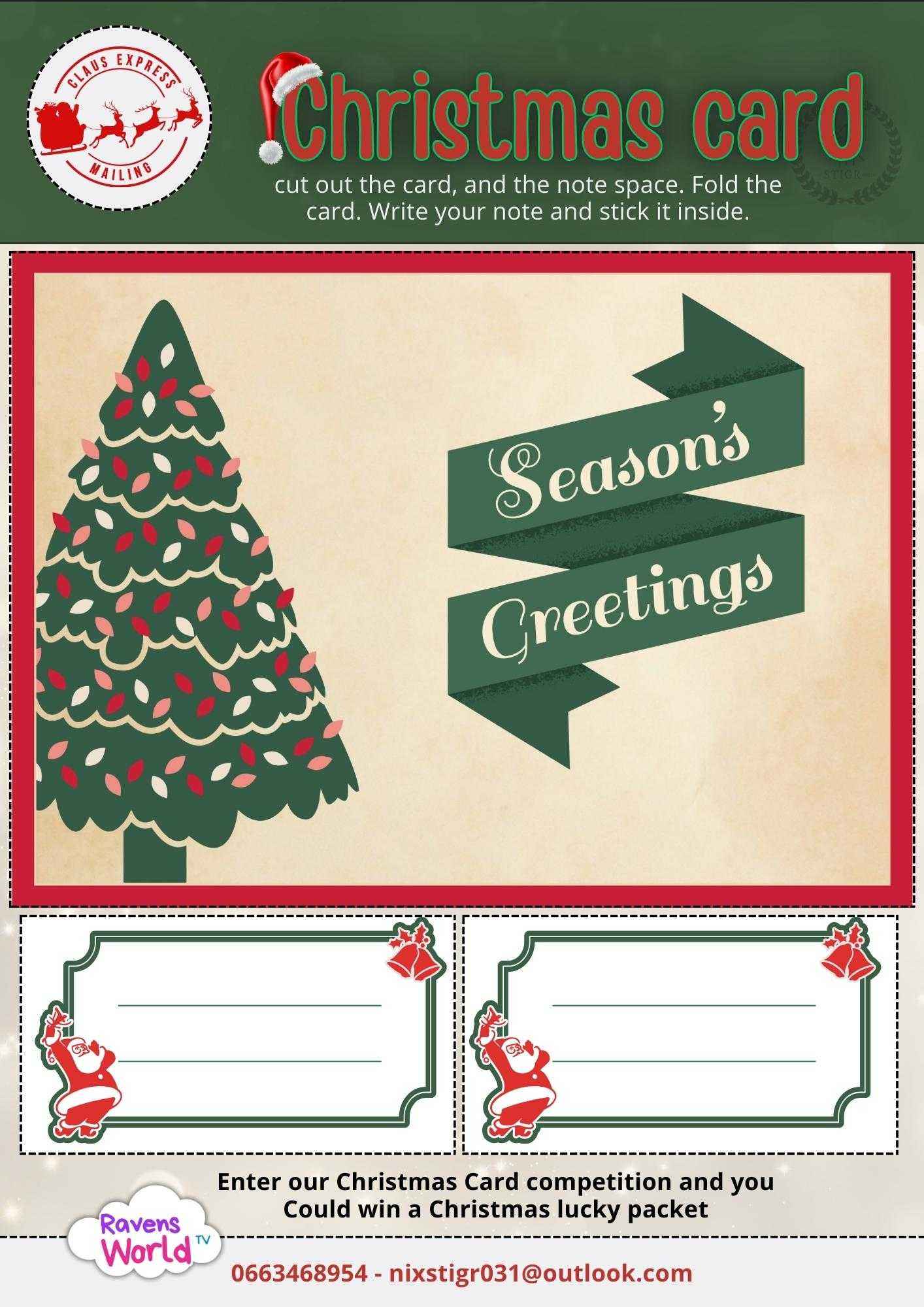 DIY Christmas Card