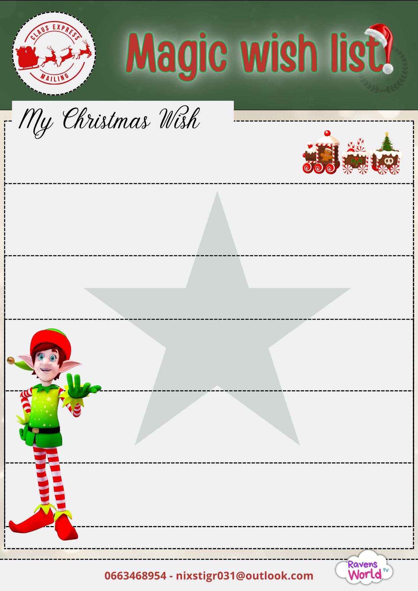 Magical Christmas Wishlist 