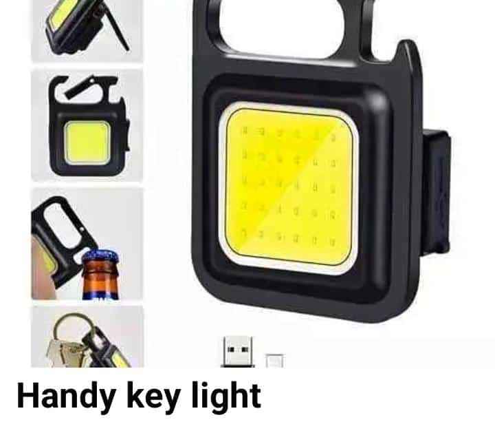 Cob floodlight key ring light 