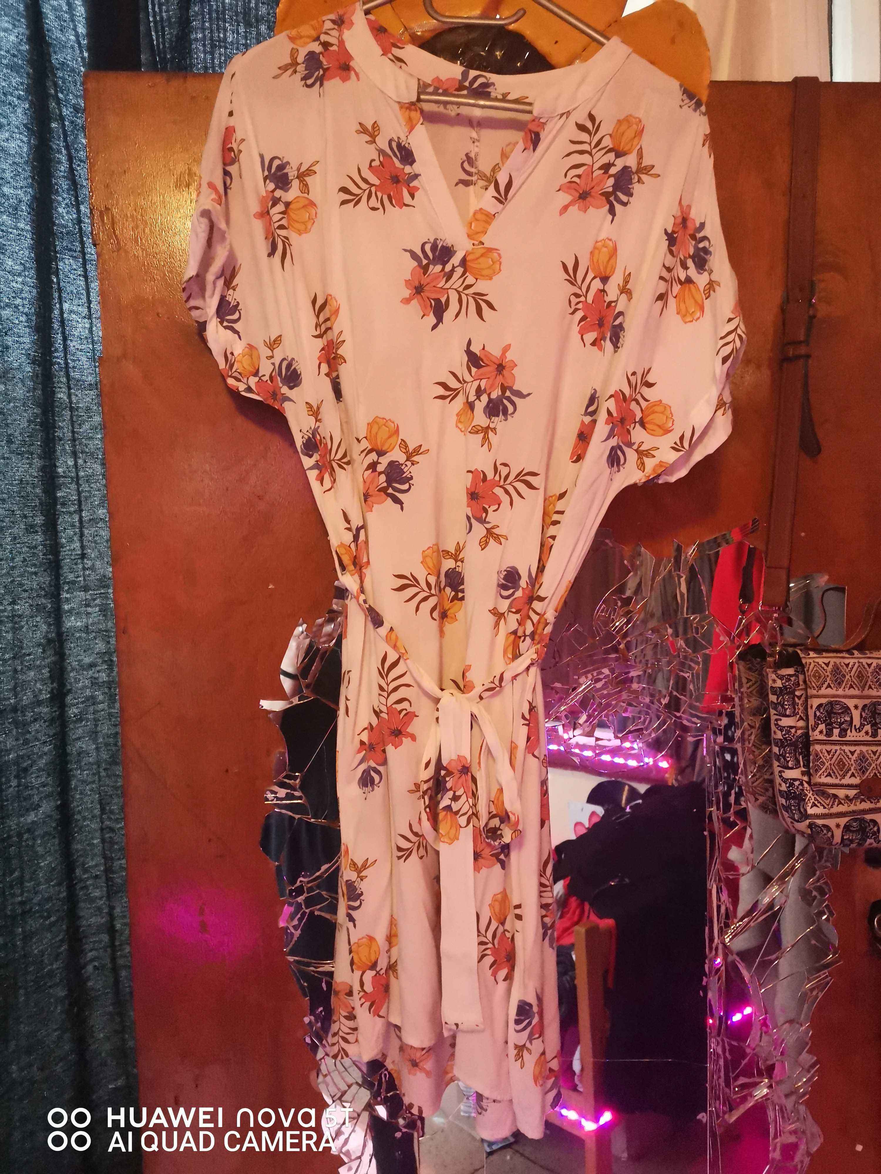 Ladies semi Formal floral dress