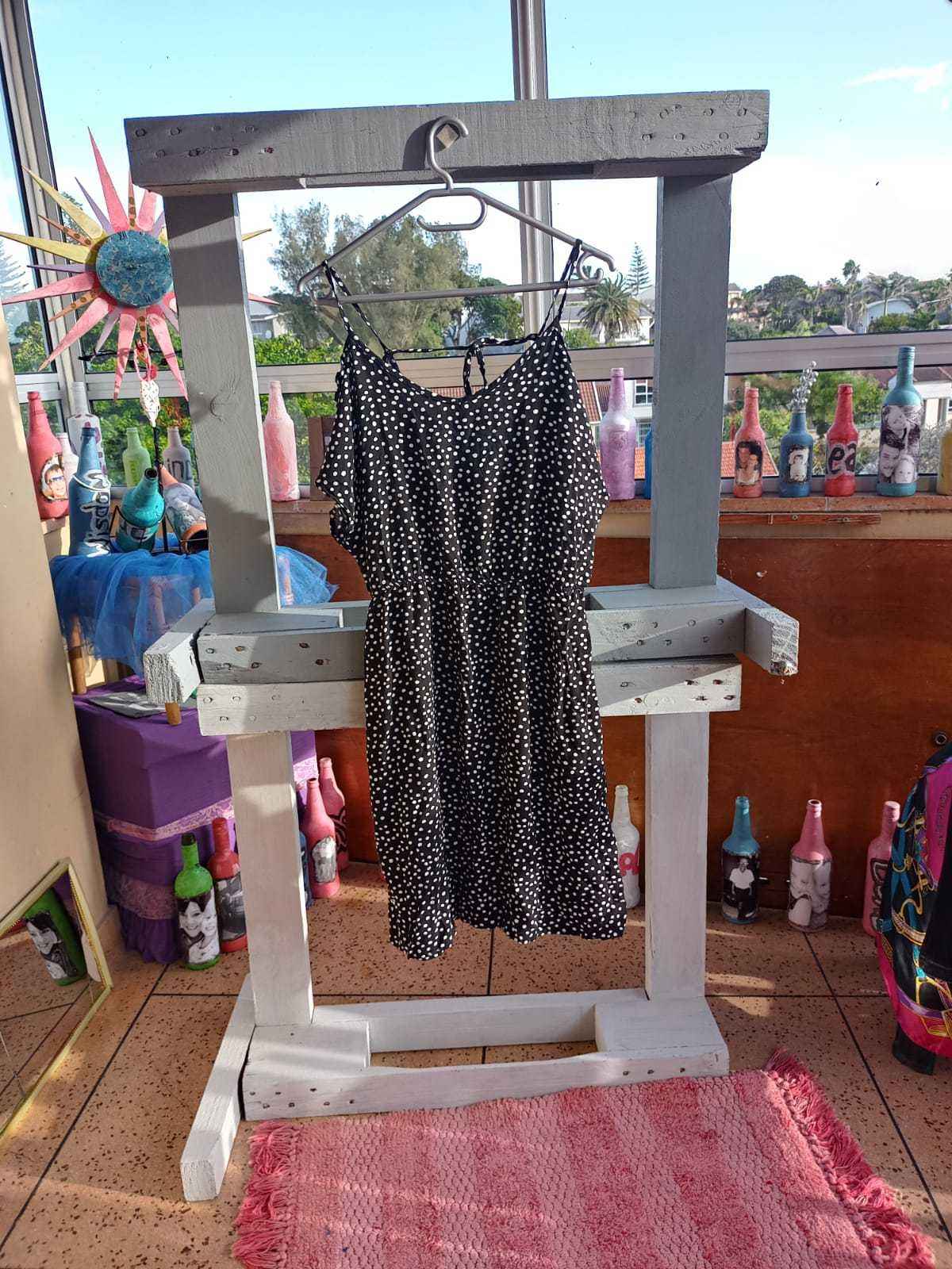 Casual summer polkadot dress