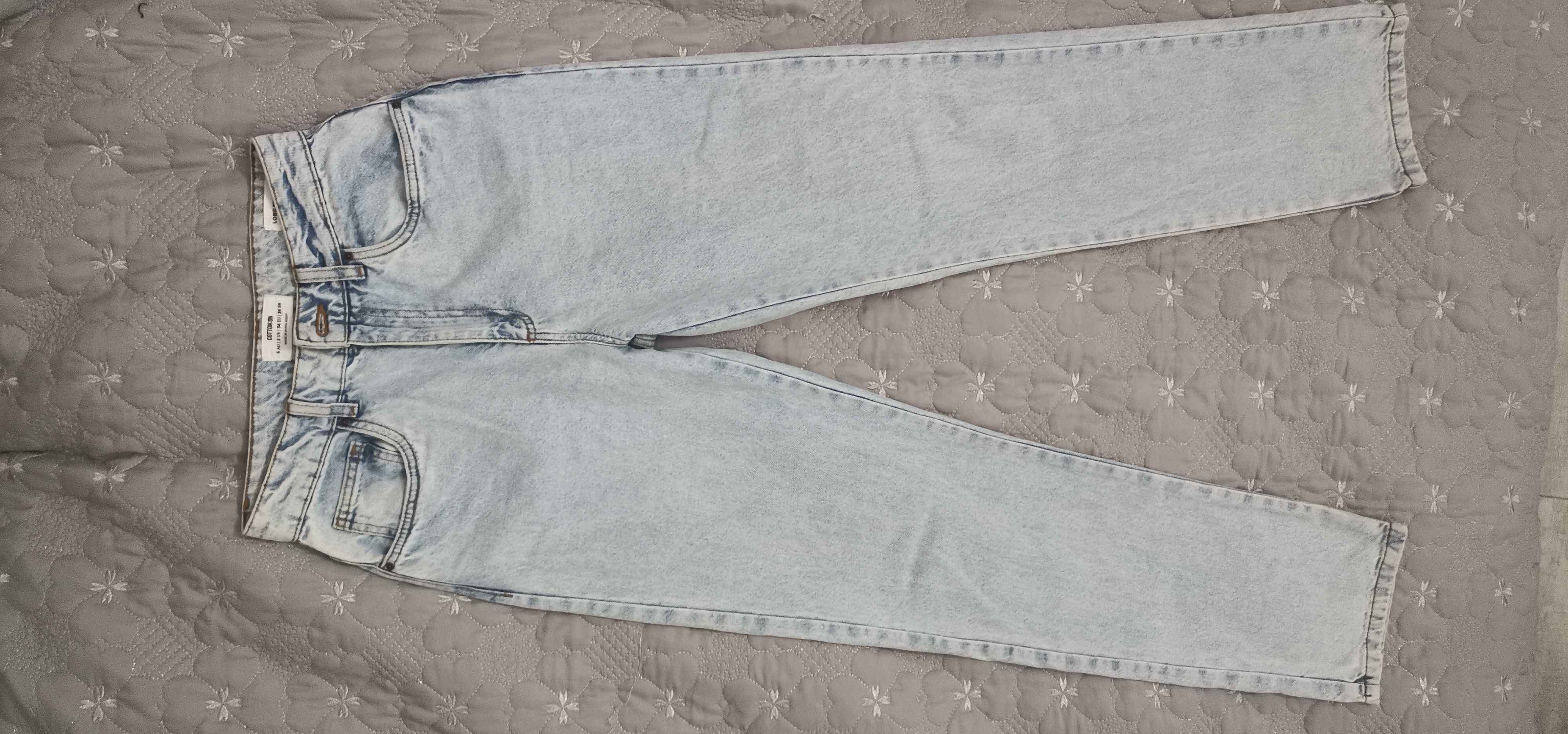 straight legged jeans