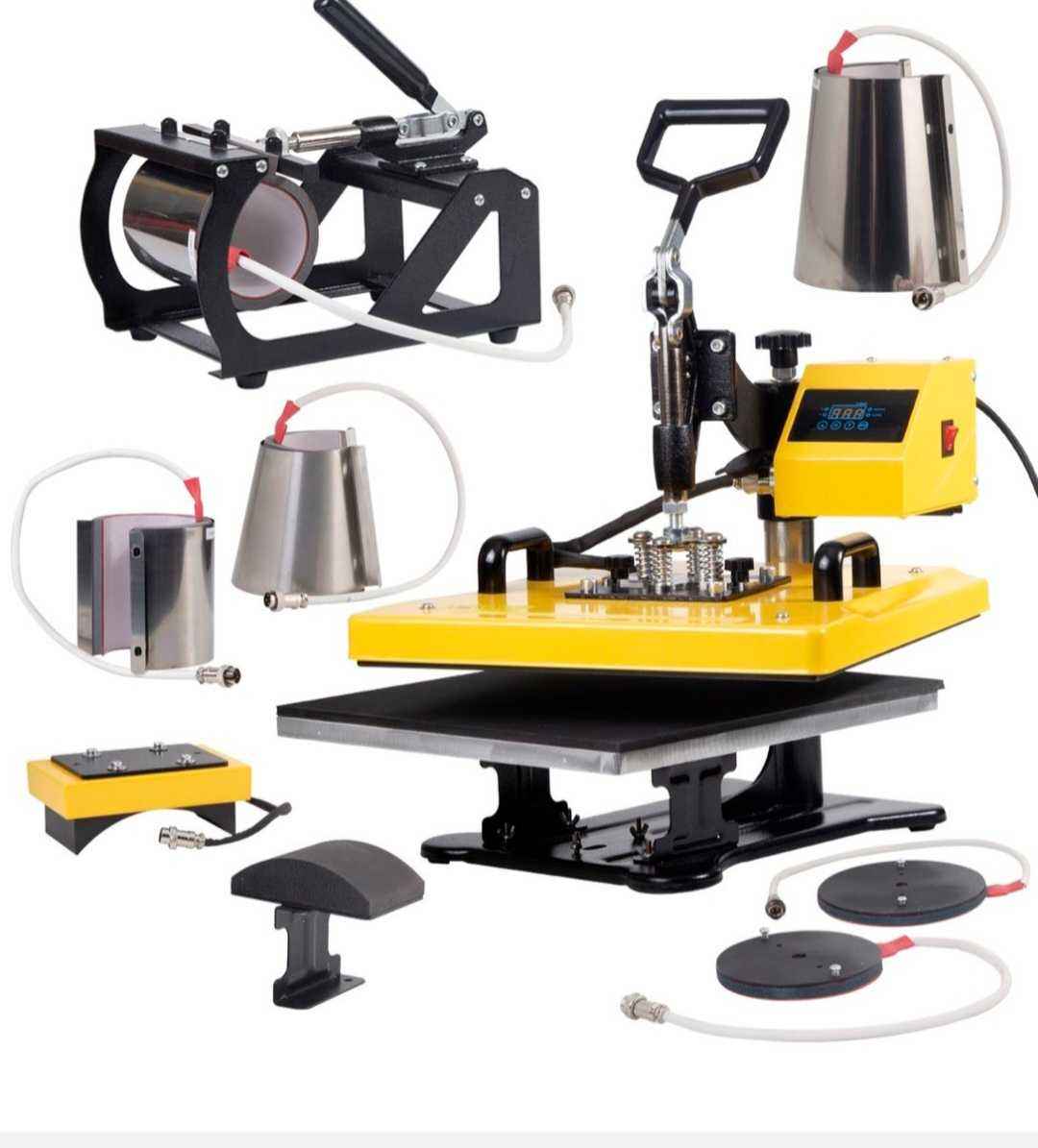 Upgraded 8 in 1 Heat Press 
