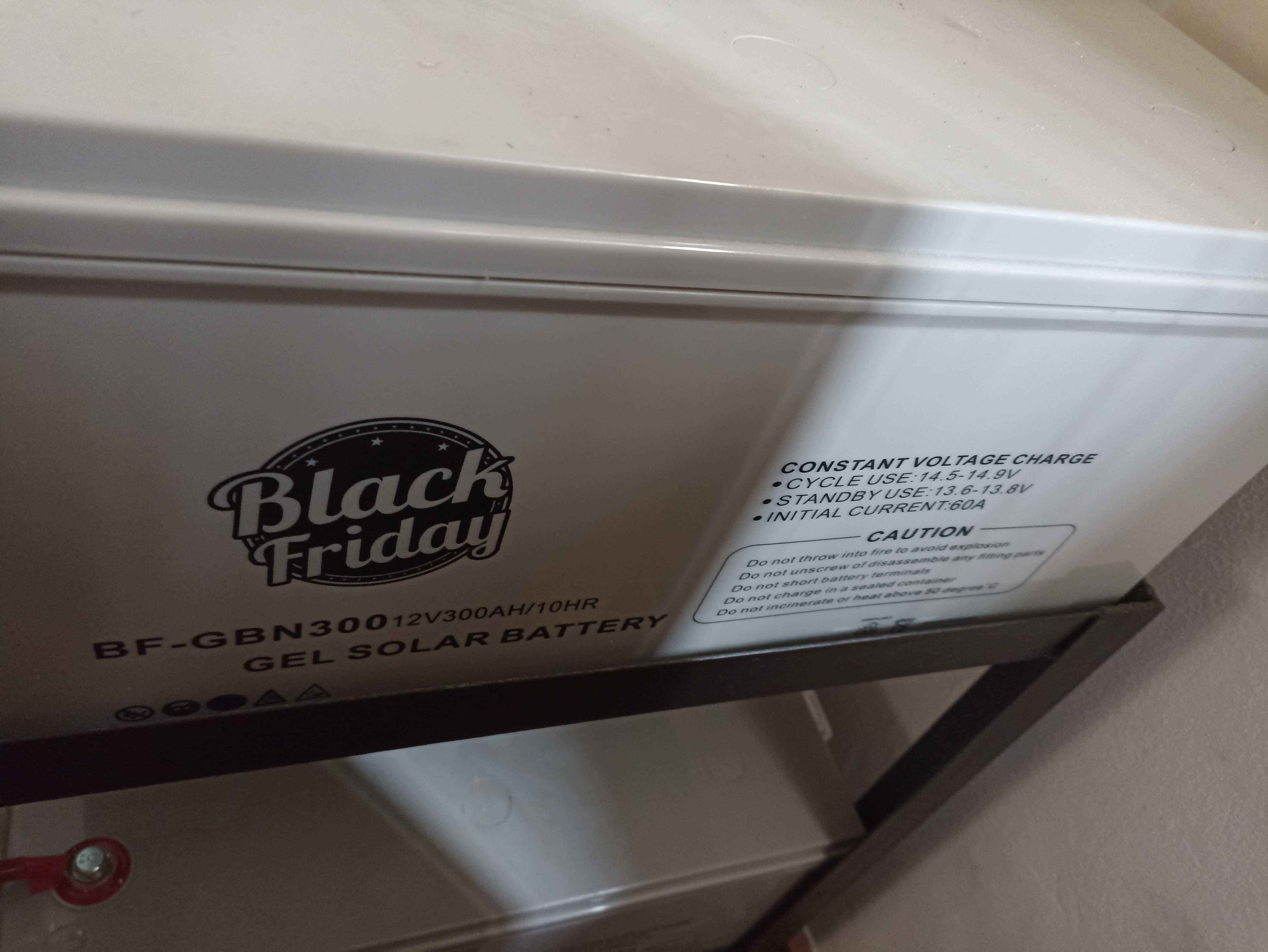 300ah 12 volt Gel batteries