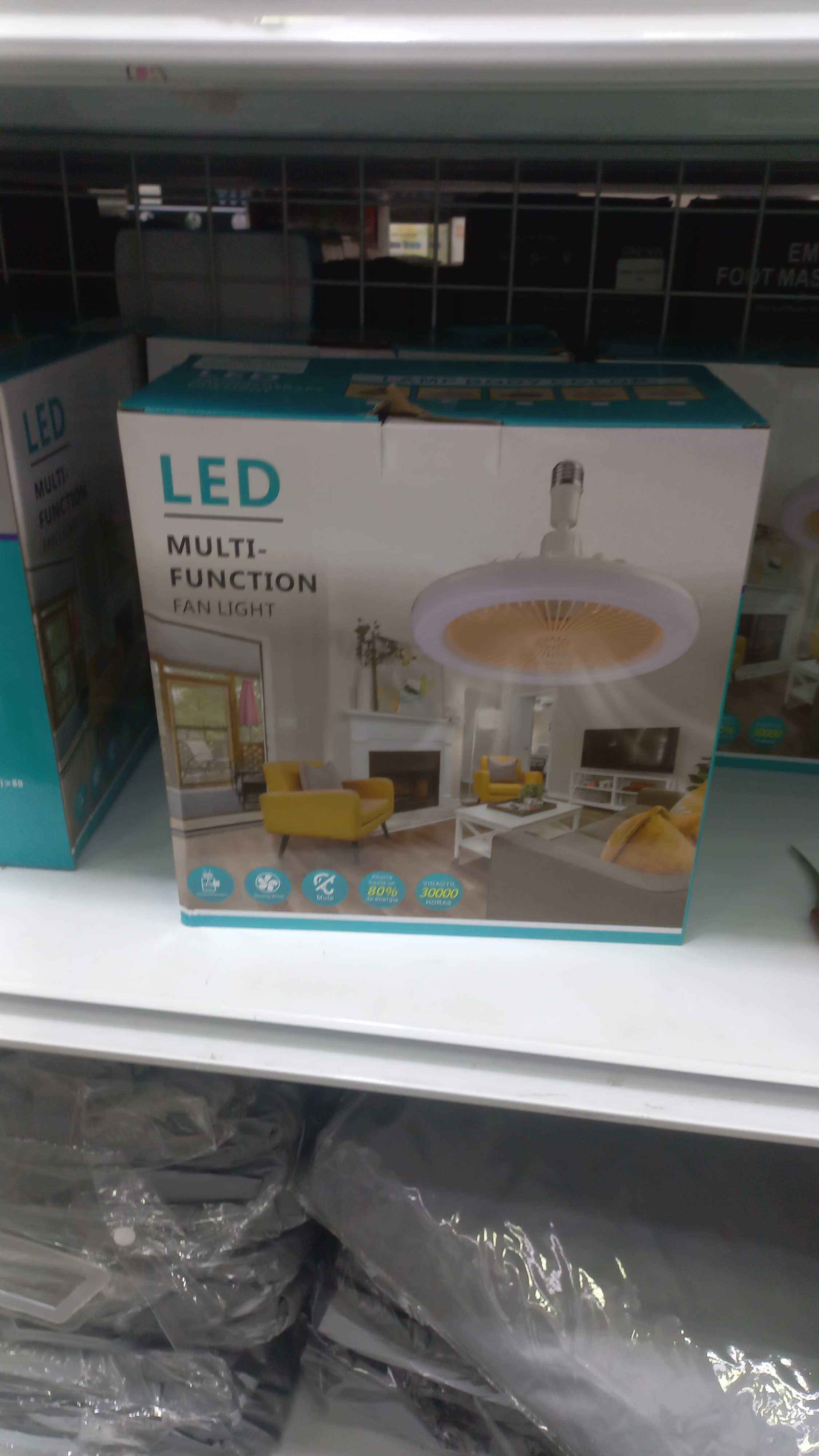 led multi function fan light