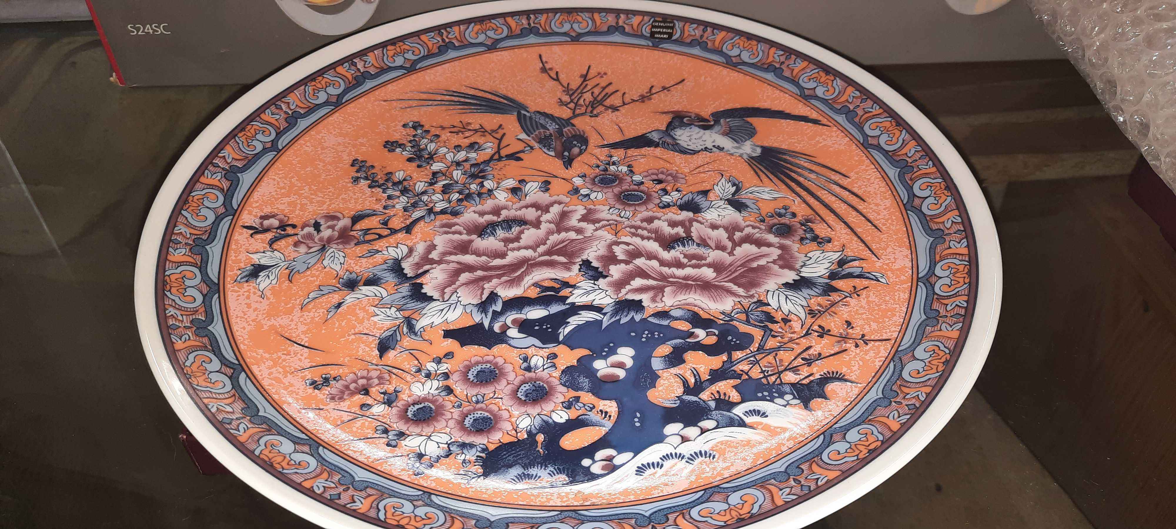 imari collectable plate