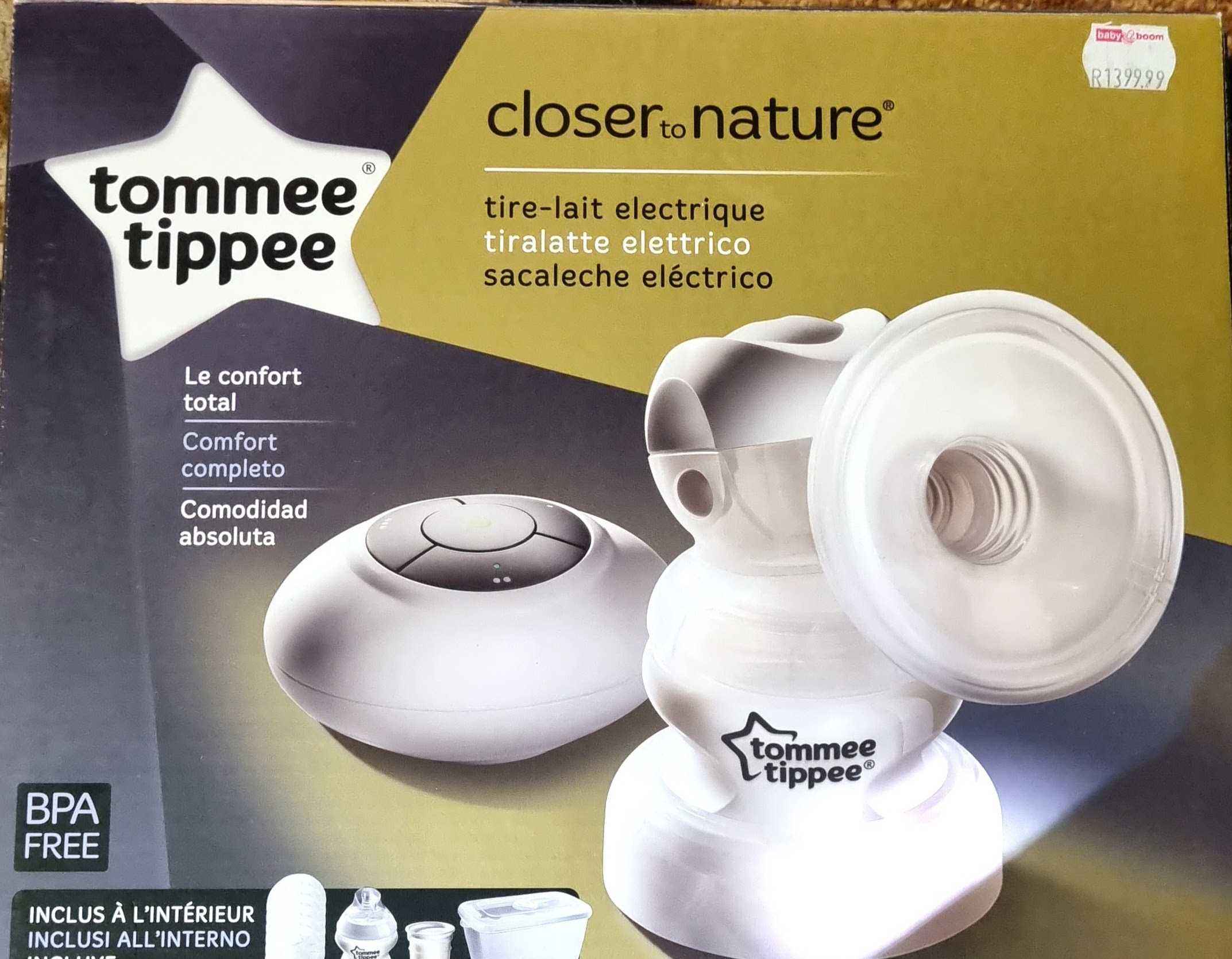 Tommy Tippee Breast pump and accessories 