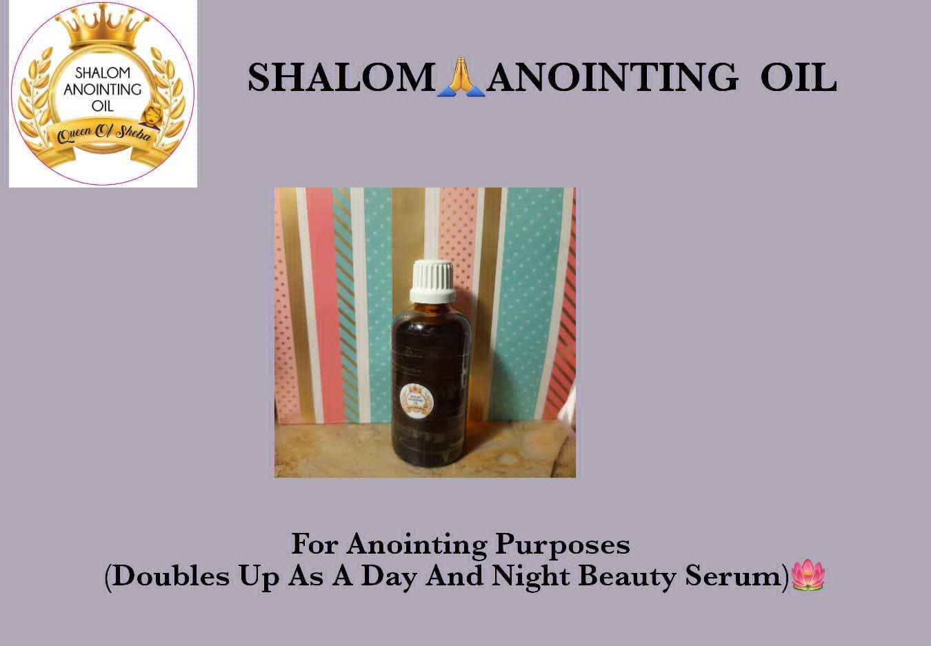 Shalom Anointing Oil