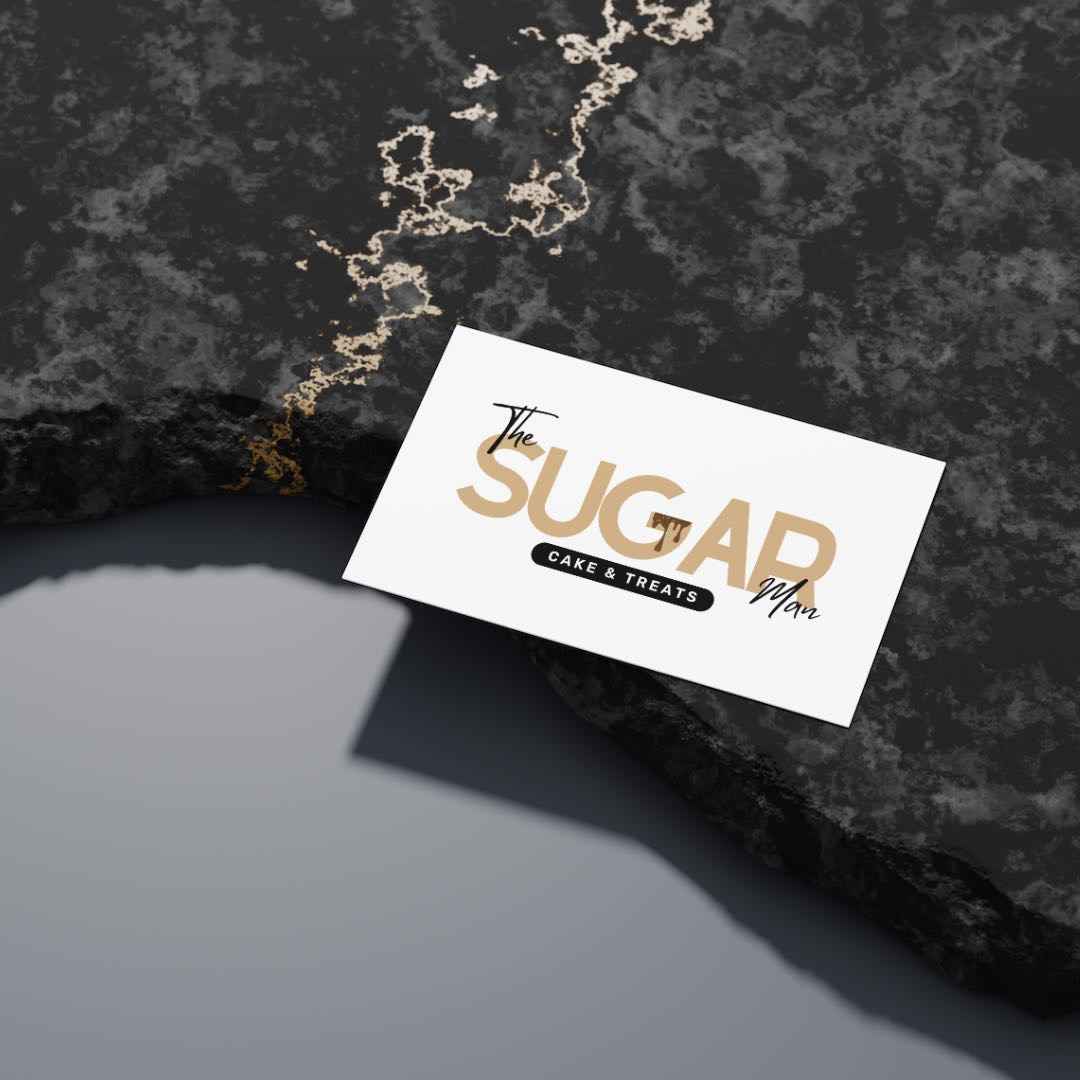 One sided business cards 