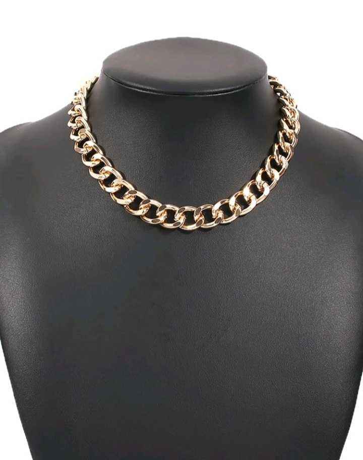 Gold plated necklace
