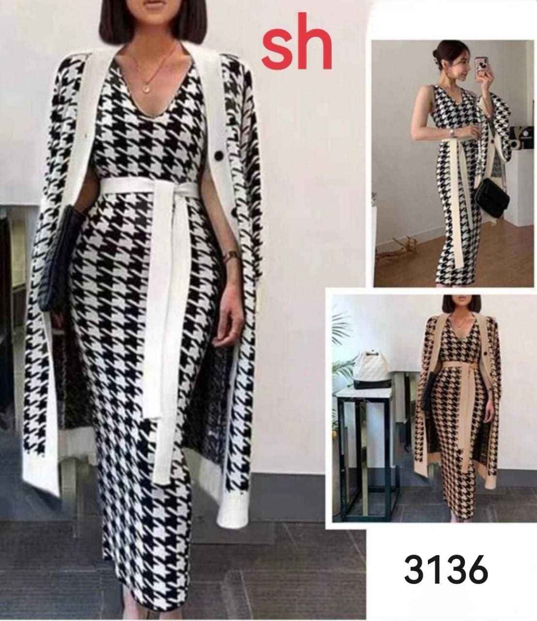 dress and and a coat