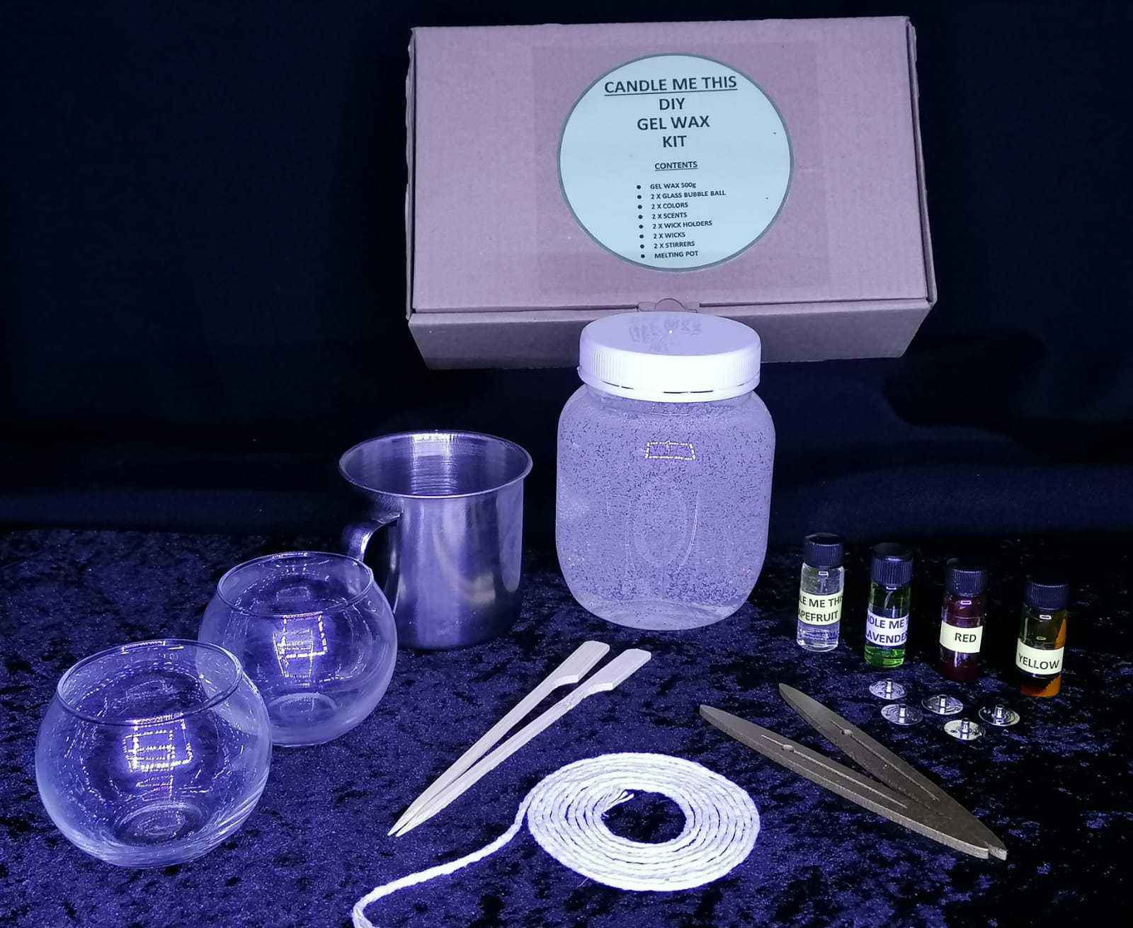 D. I. Y GEL WAX CANDLE MAKING KIT