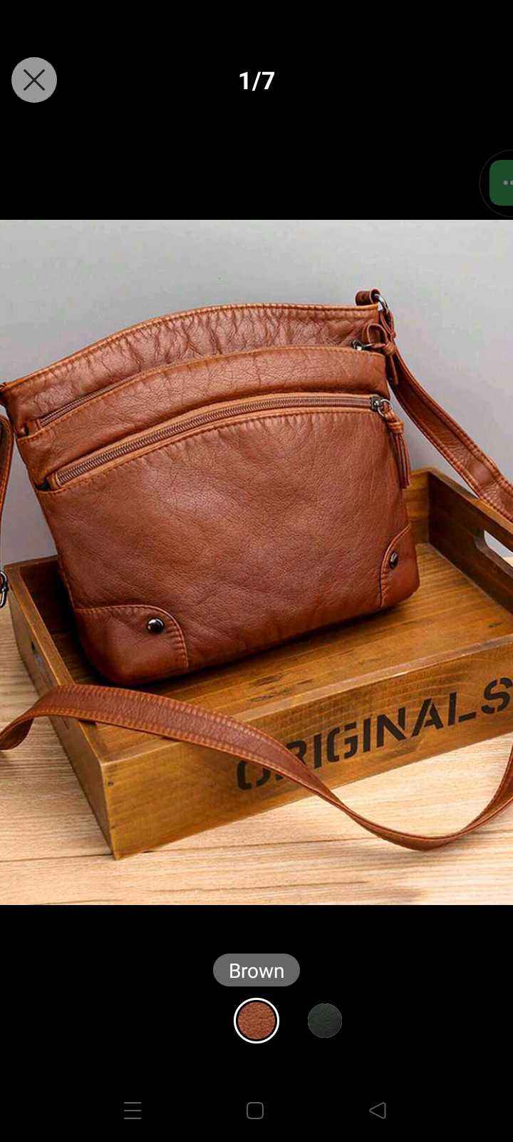 Women's soft leather Handbag