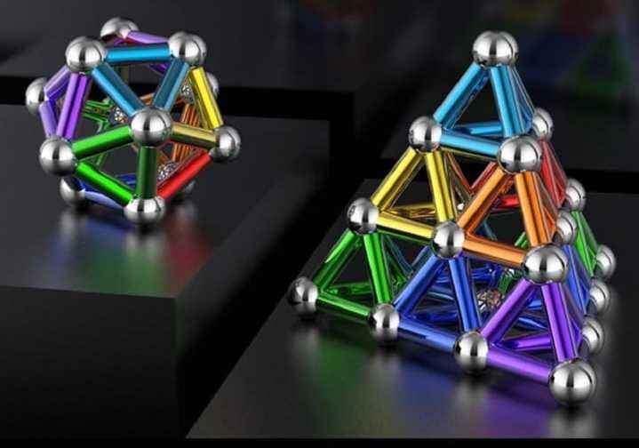 magnetic Rods and Balls Set 