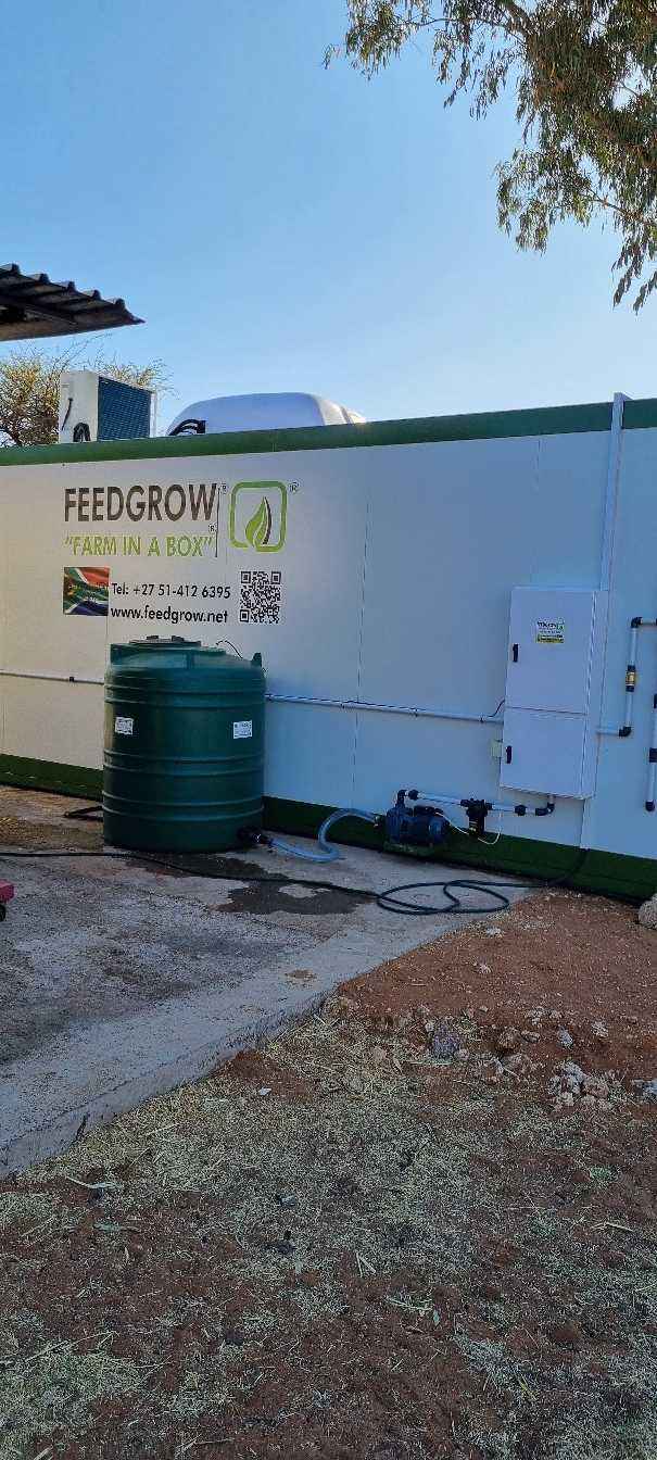 Feedgrow 750 kg hydroponics container
