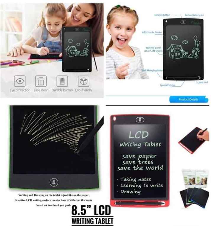 8.5inch LCD BATTERY OPERATED WRITING TABLET