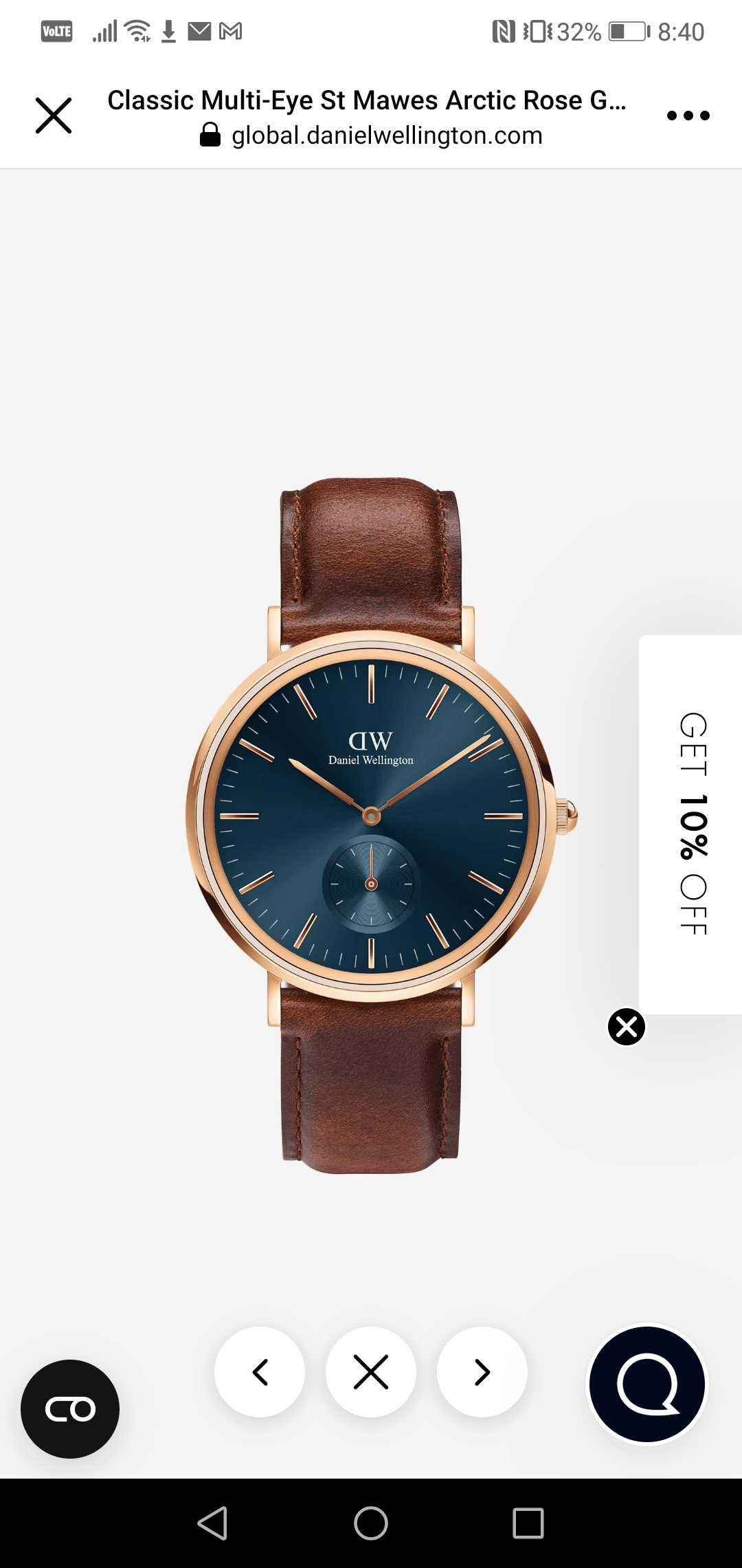 Classic Multi Eye St Mawes arctic Rose Gold