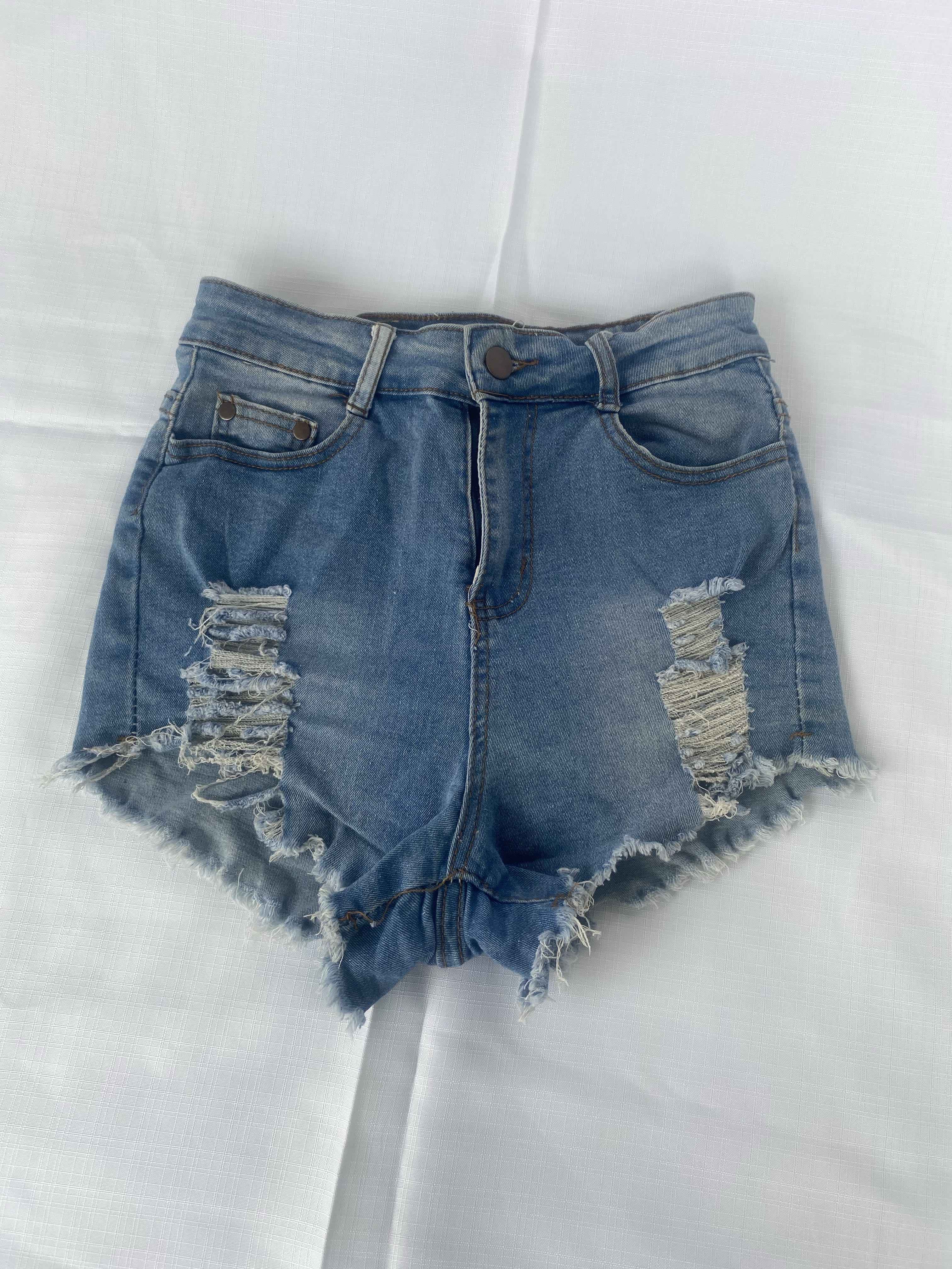 Denim Bum Short