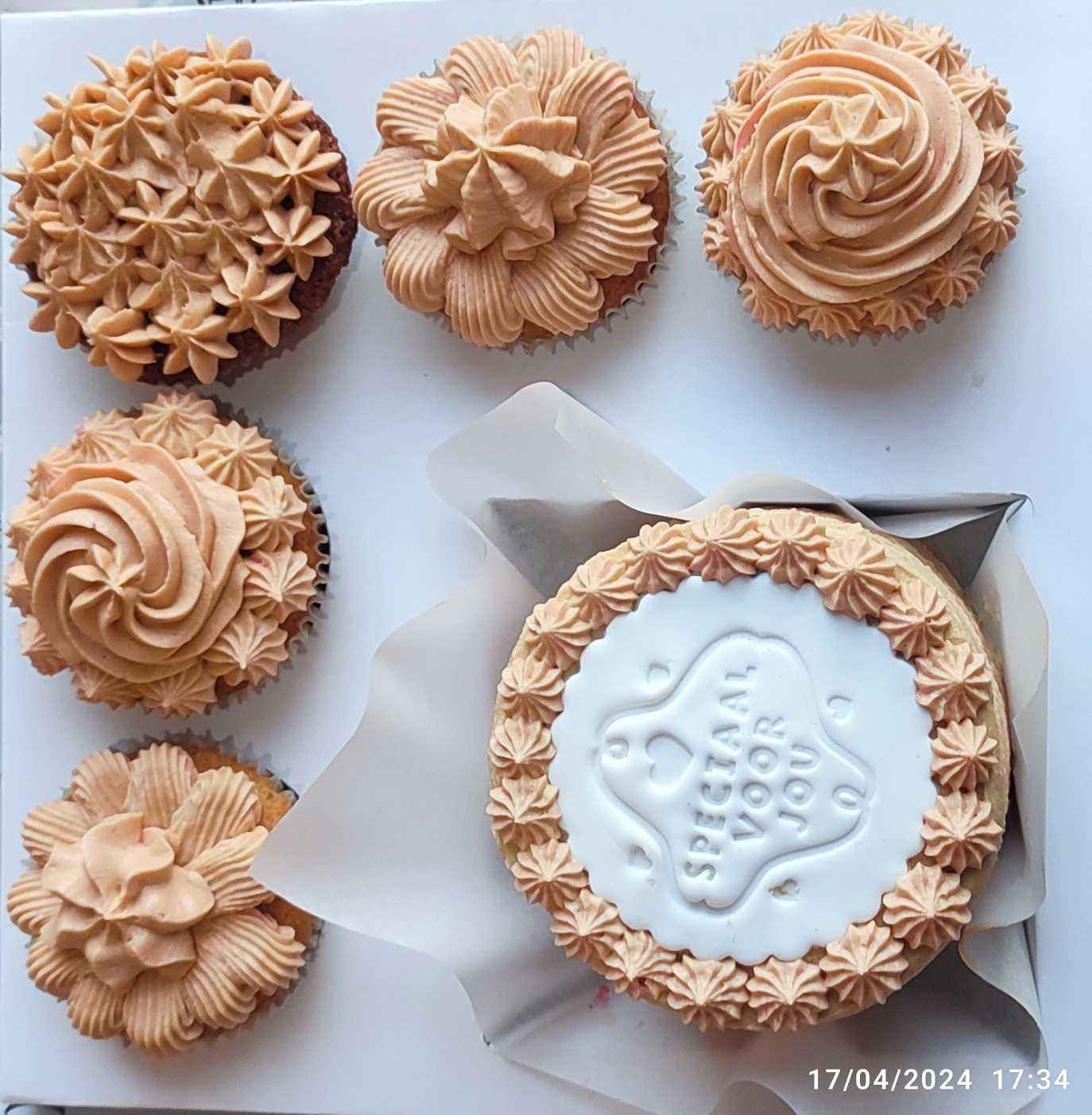 bento cake and cupcakes 