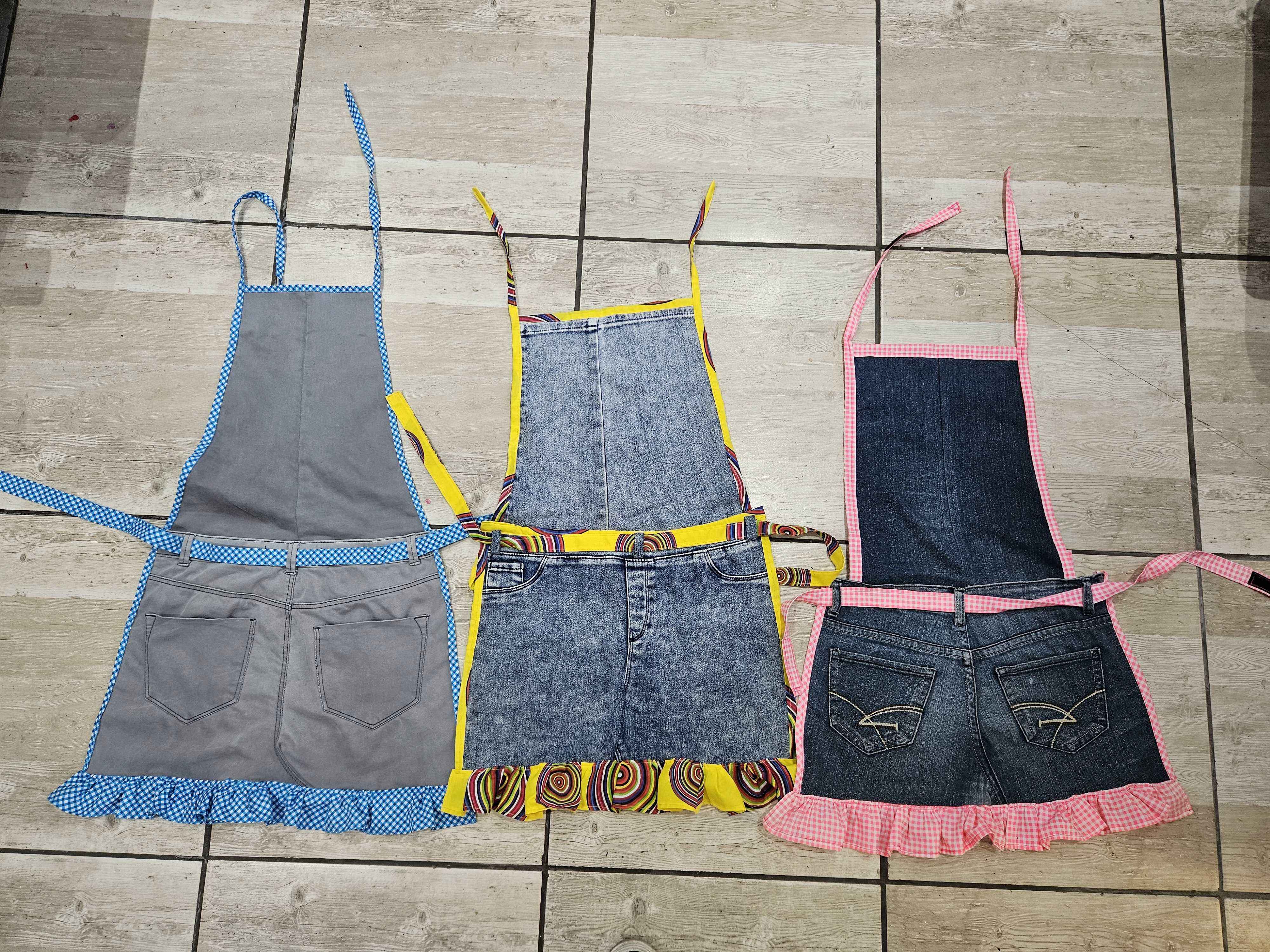 Denim apron