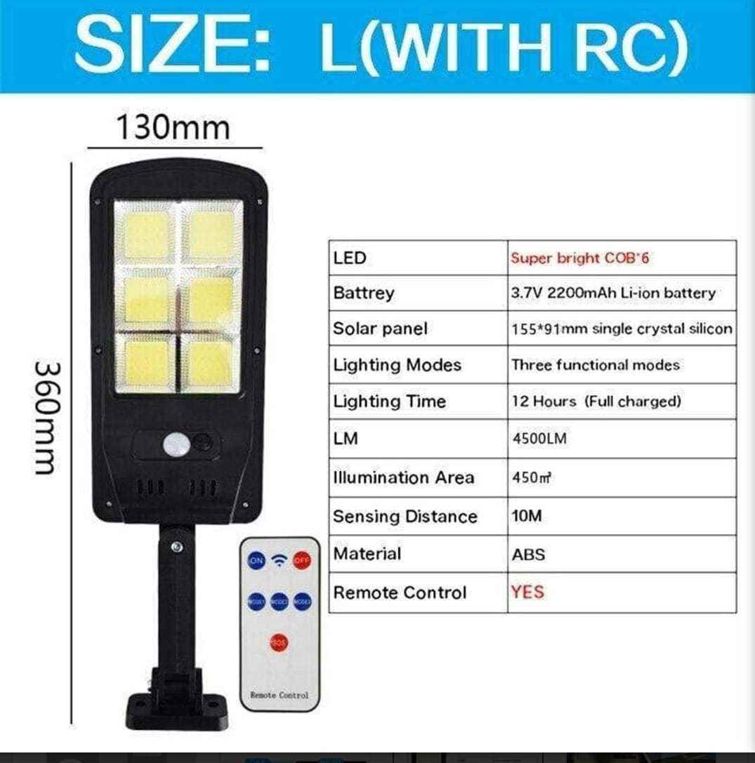 Outdoor Solar Sensor Light.