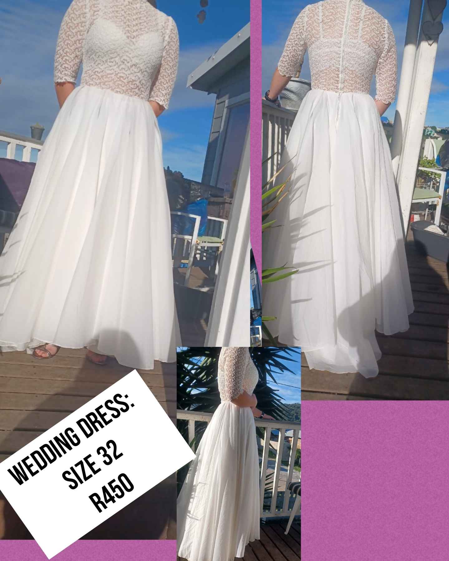 Elegant wedding dress