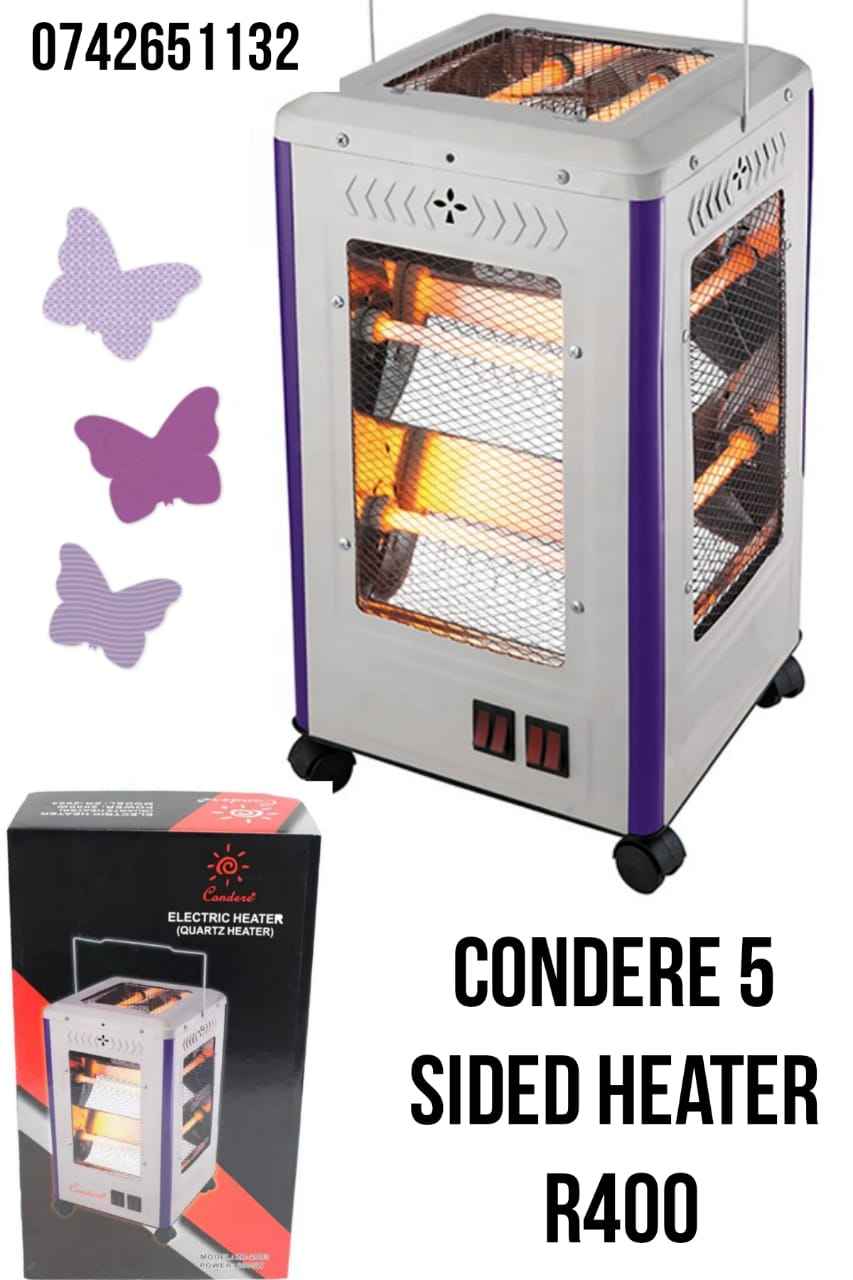 Condere 5 sided electric heater 