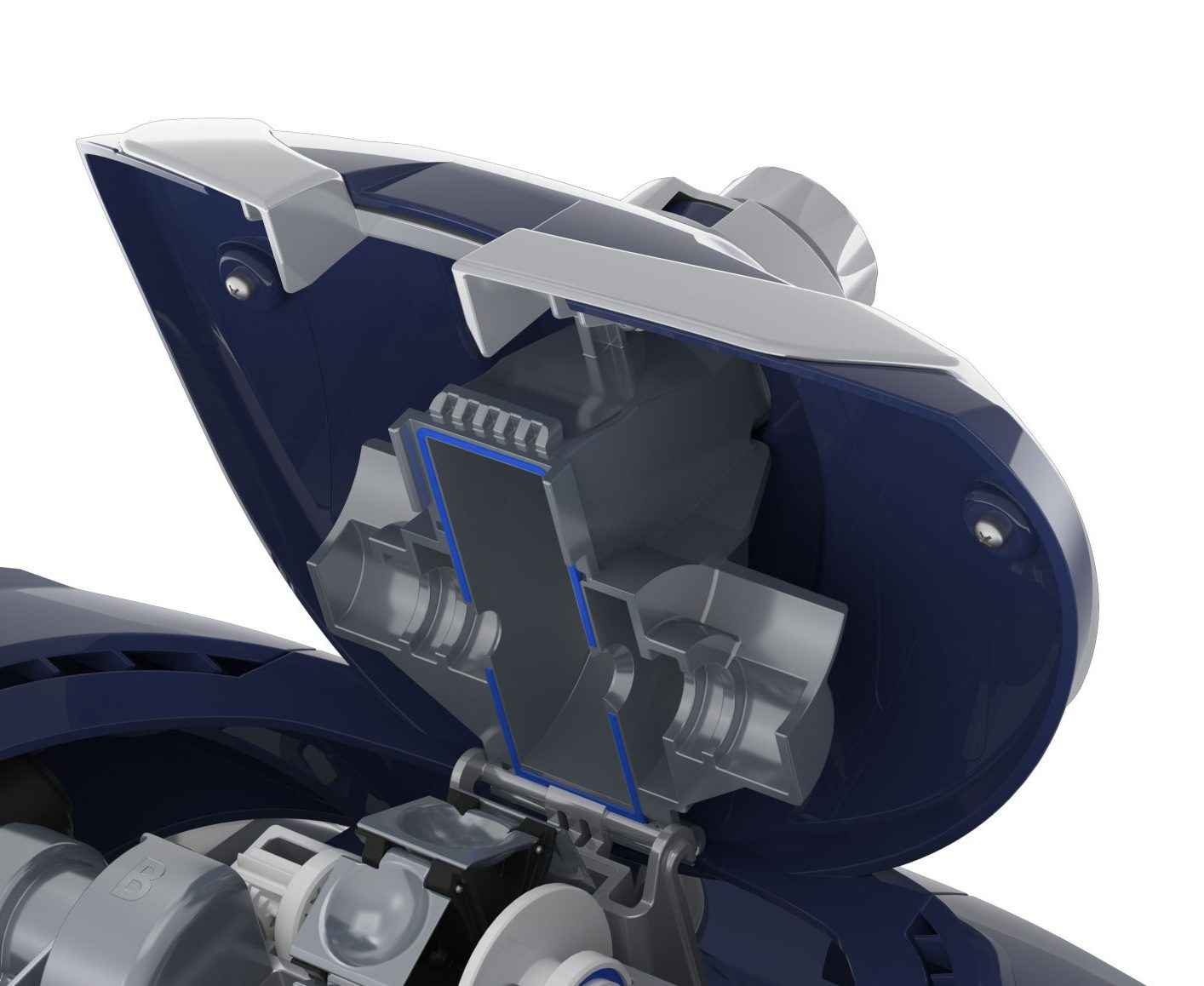 Zodiac Ax20 Pool Cleaner Body Top Swivel