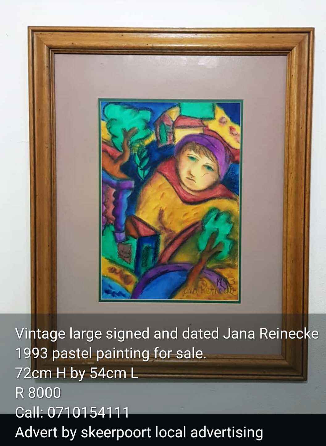 Vintage signed Jana Reinecke