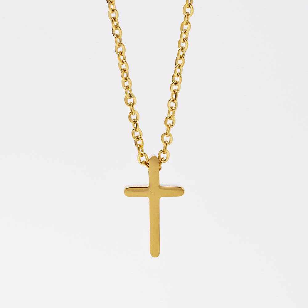 Stainless steel cross necklace - Cross - SSYN2102