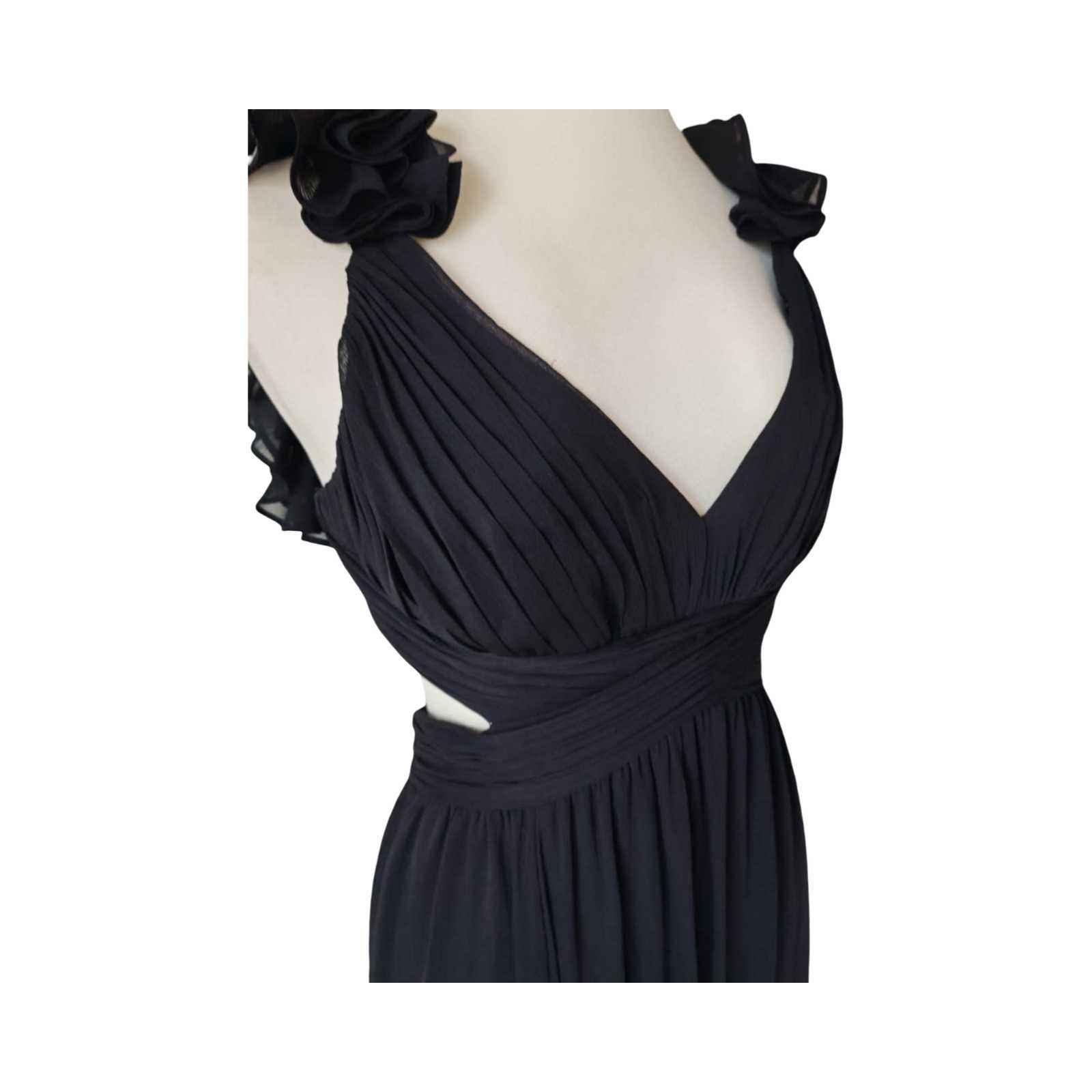 Black cocktail dress