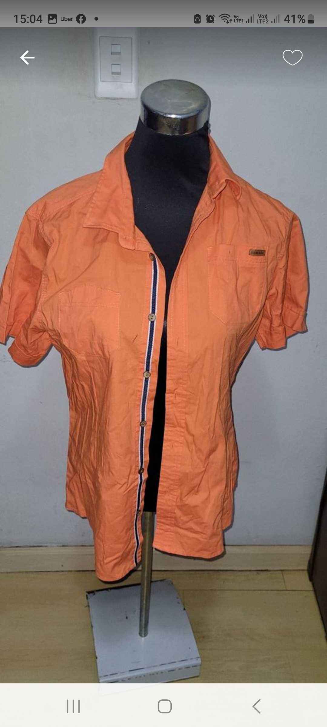 Uzzi large short sleeve shirt