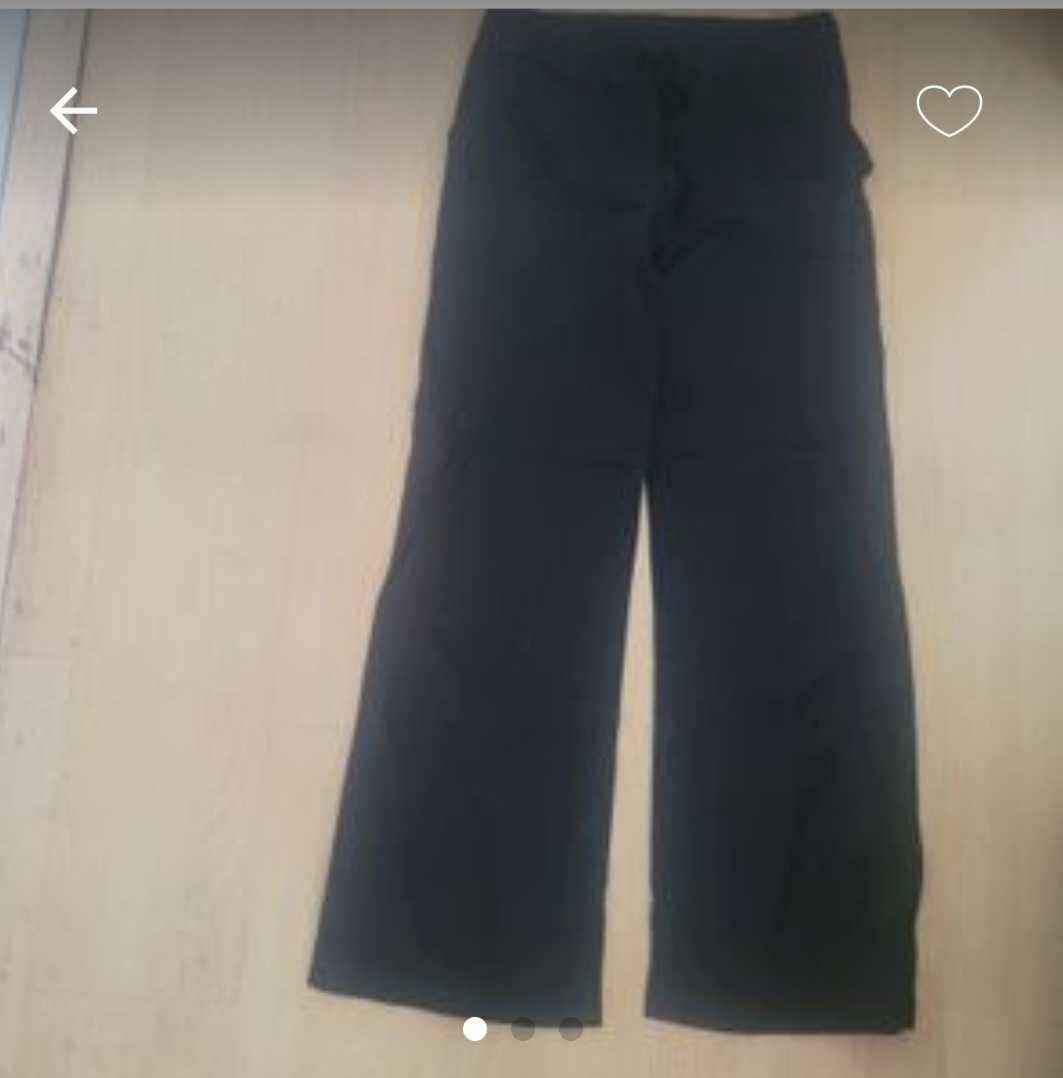ladies black casual pants