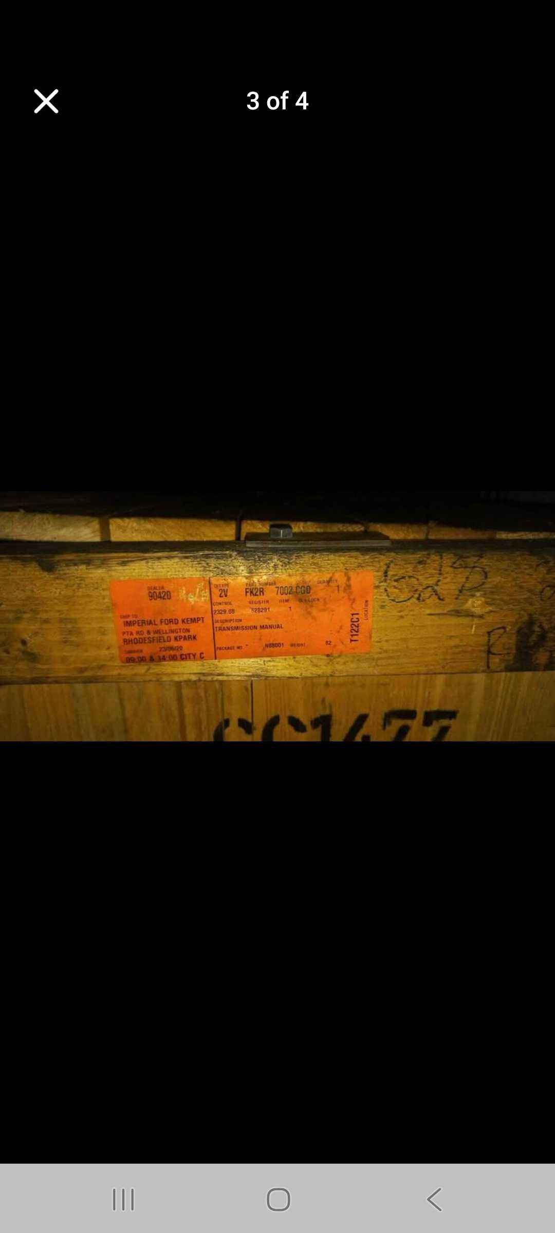 New Manual transmission 