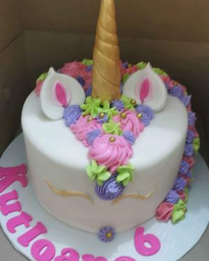 Unicorn Cakes Eggless