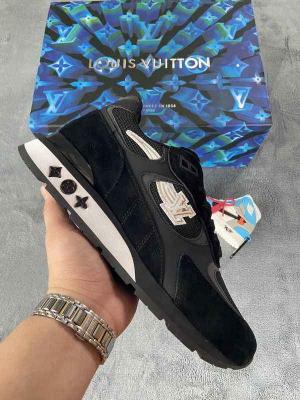 Louis Vuitton Run Away Black Calfish suede
