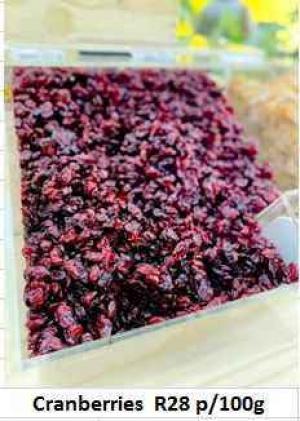 Dried Fruit - Safari Cranberries