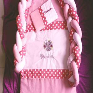 Personalised baby linen