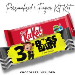 Personalised Chocolate | 2 Finger Kit Kat 20g